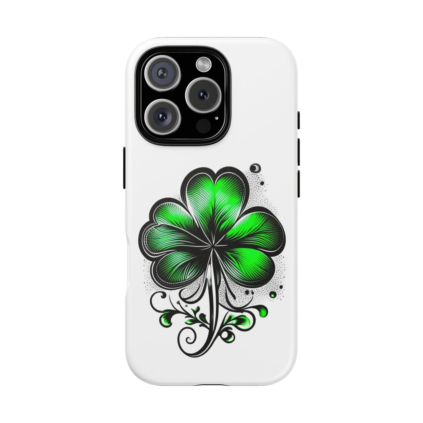 St. Patrick's Day Shamrock Phone Case - Tough & Stylish