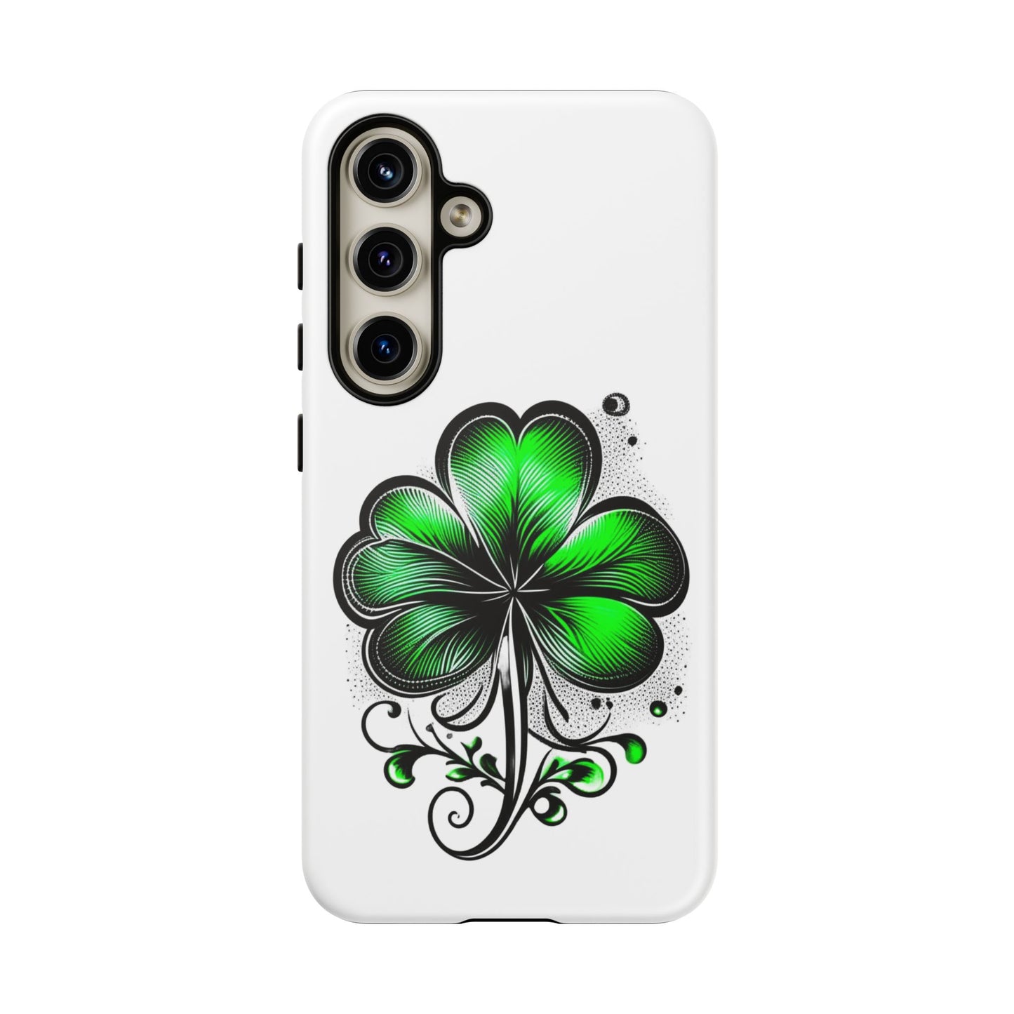 St. Patrick's Day Shamrock Phone Case - Tough & Stylish