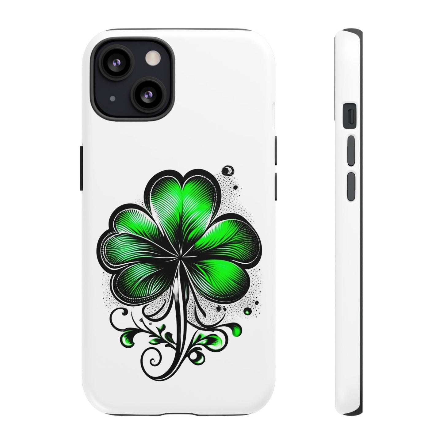 St. Patrick's Day Shamrock Phone Case - Tough & Stylish