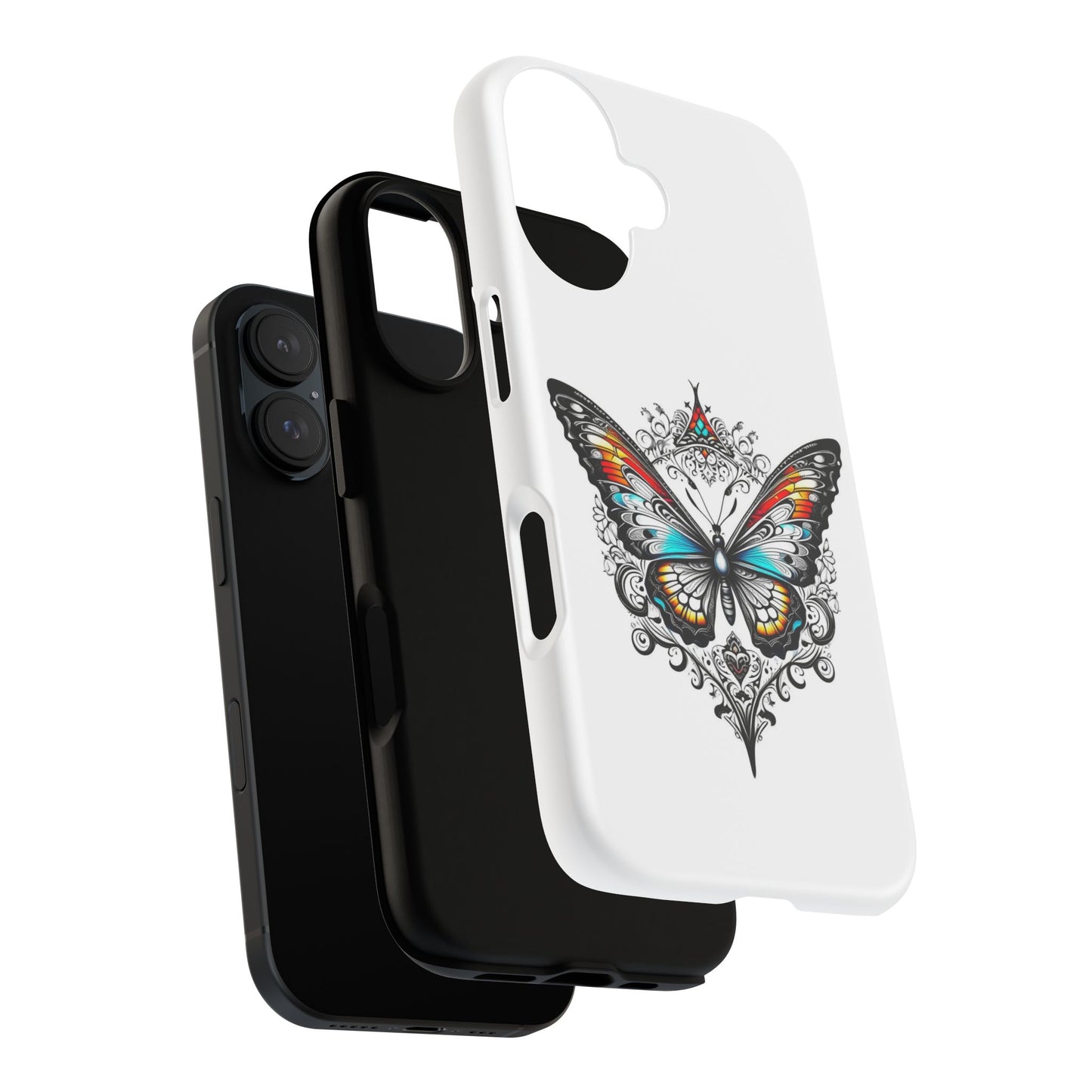Butterfly Tough Case - Stylish Phone Protection