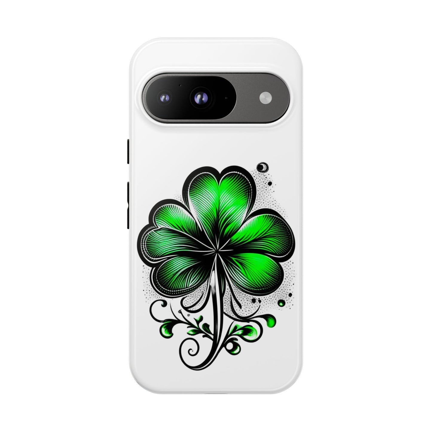 St. Patrick's Day Shamrock Phone Case - Tough & Stylish