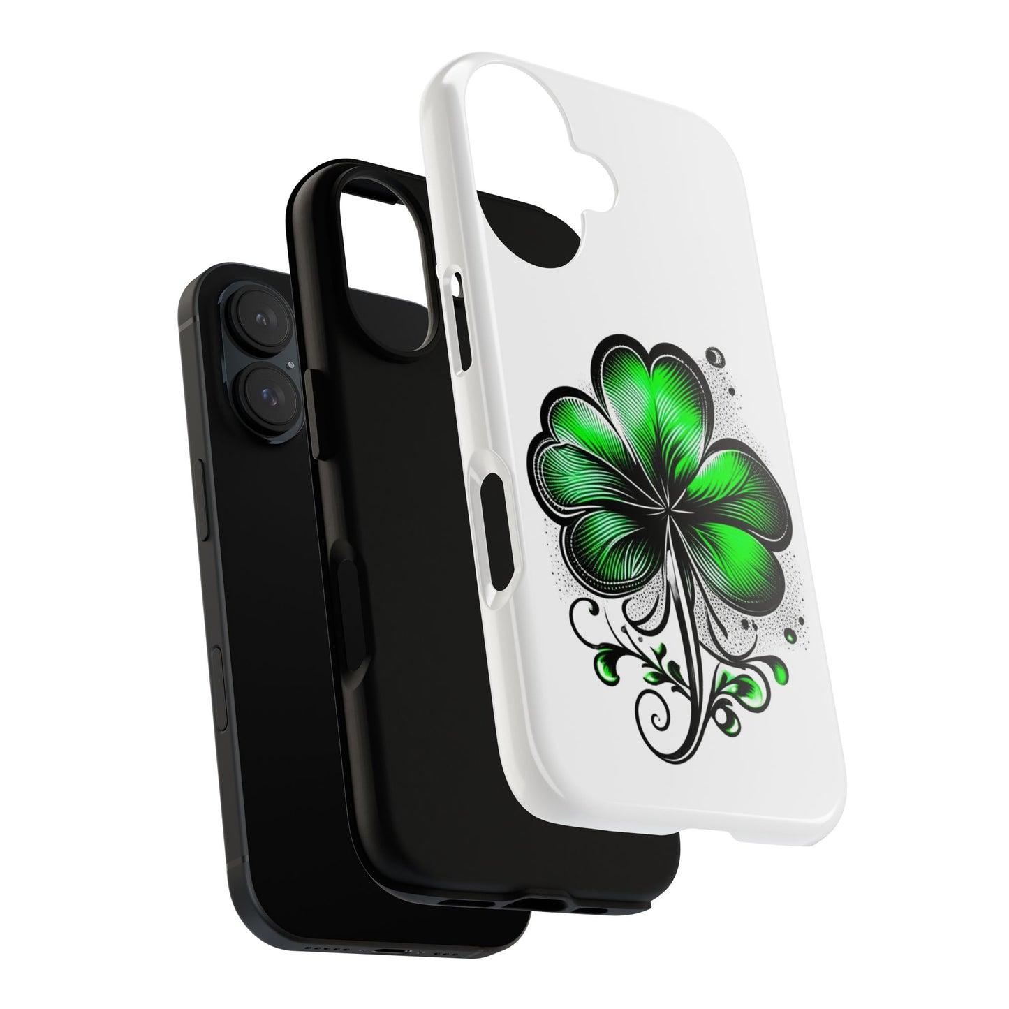 St. Patrick's Day Shamrock Phone Case - Tough & Stylish