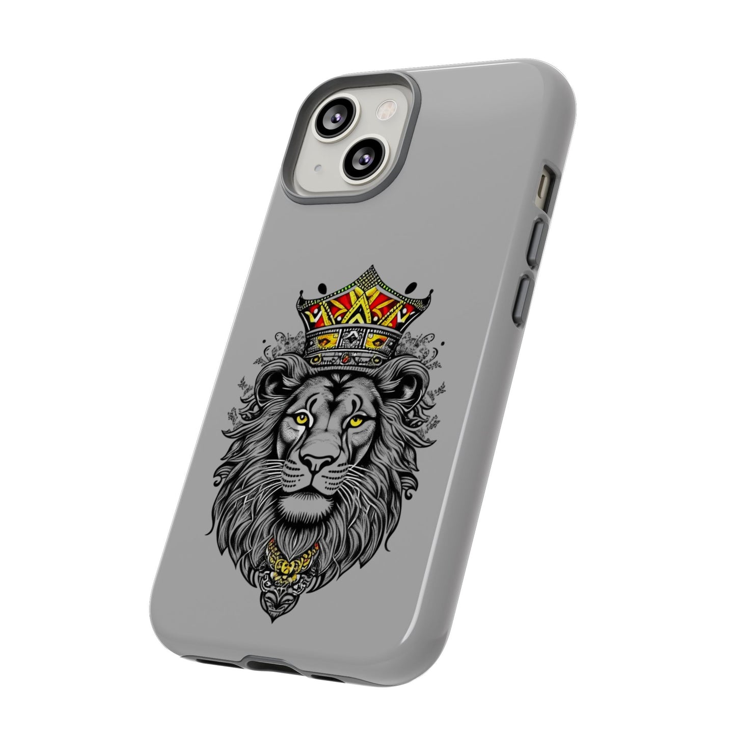 Lion King Phone Case - Tough Cases with Royal Crown Design