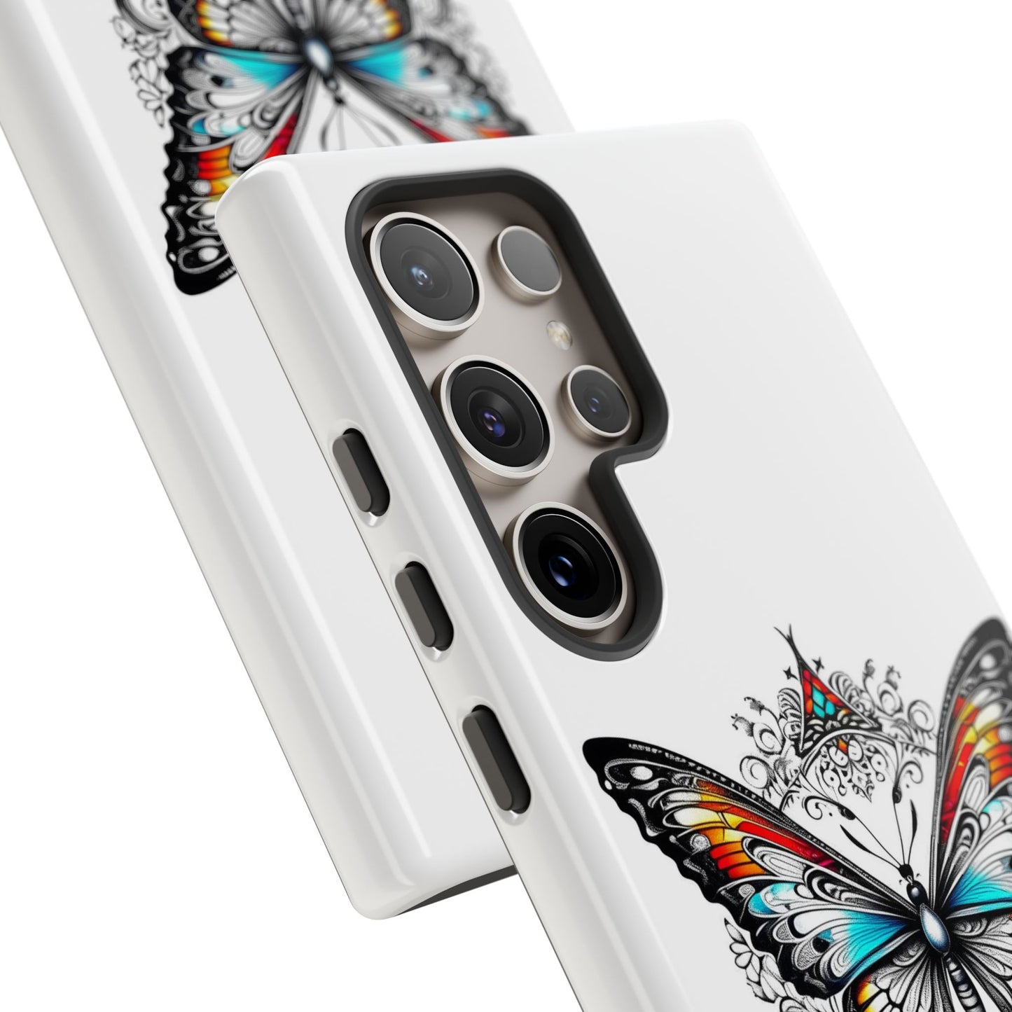 Butterfly Tough Case - Stylish Phone Protection