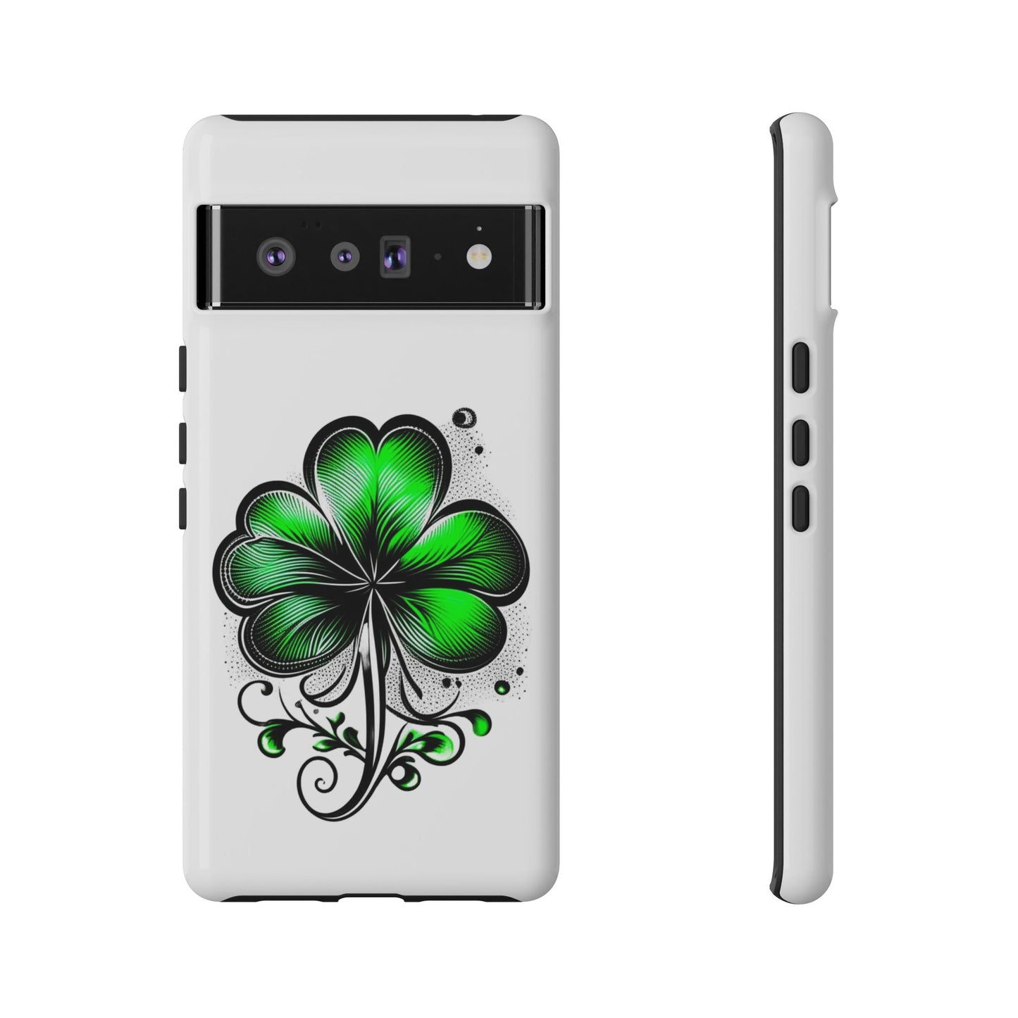 St. Patrick's Day Shamrock Phone Case - Tough & Stylish
