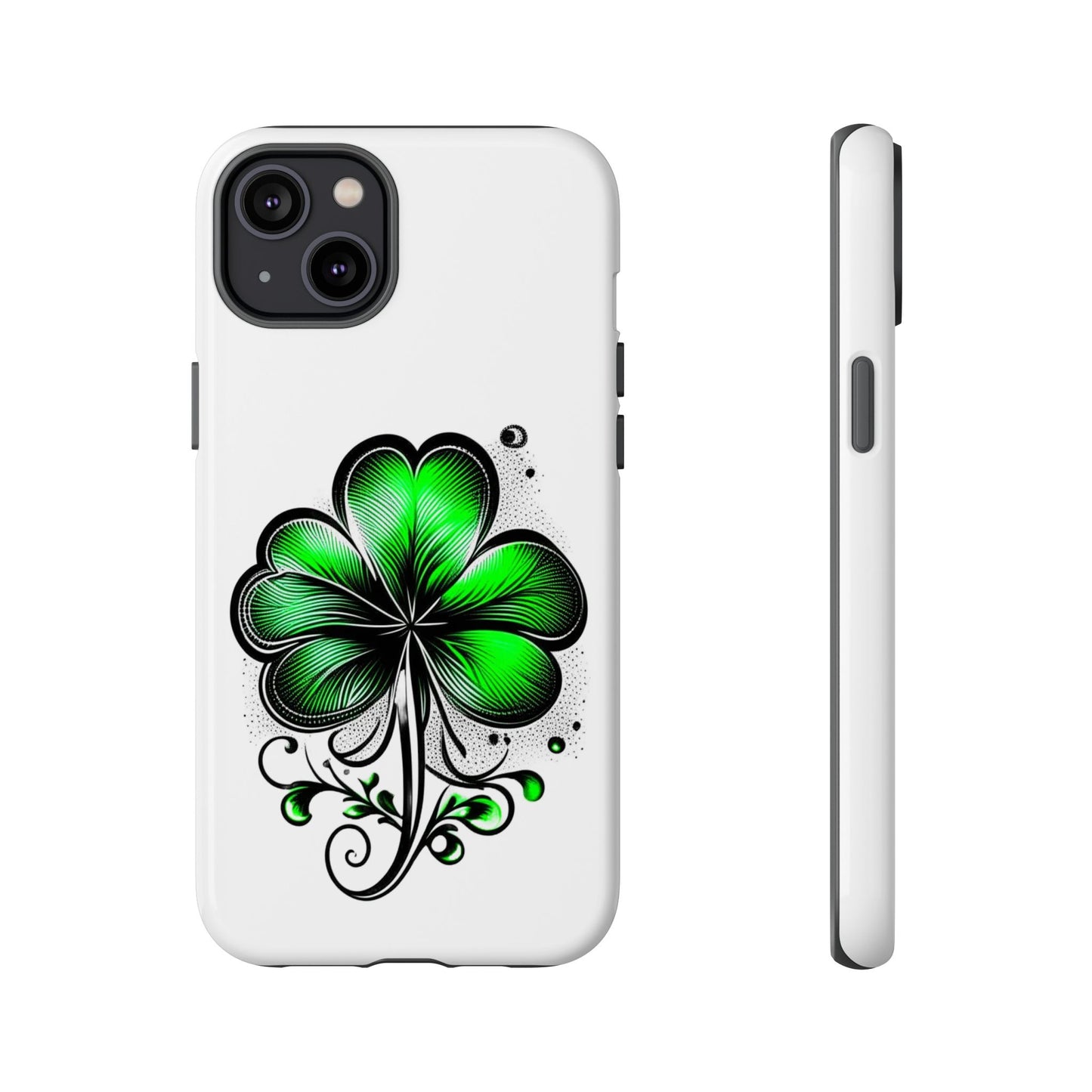 St. Patrick's Day Shamrock Phone Case - Tough & Stylish