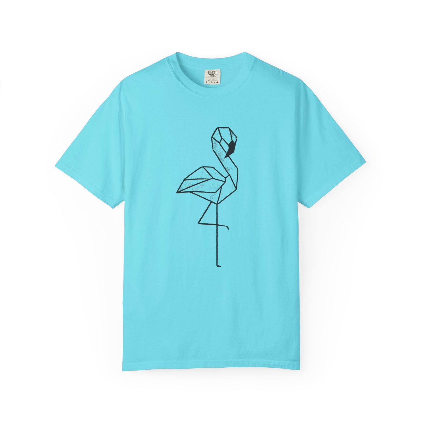 Flamingo Origami Unisex T-shirt