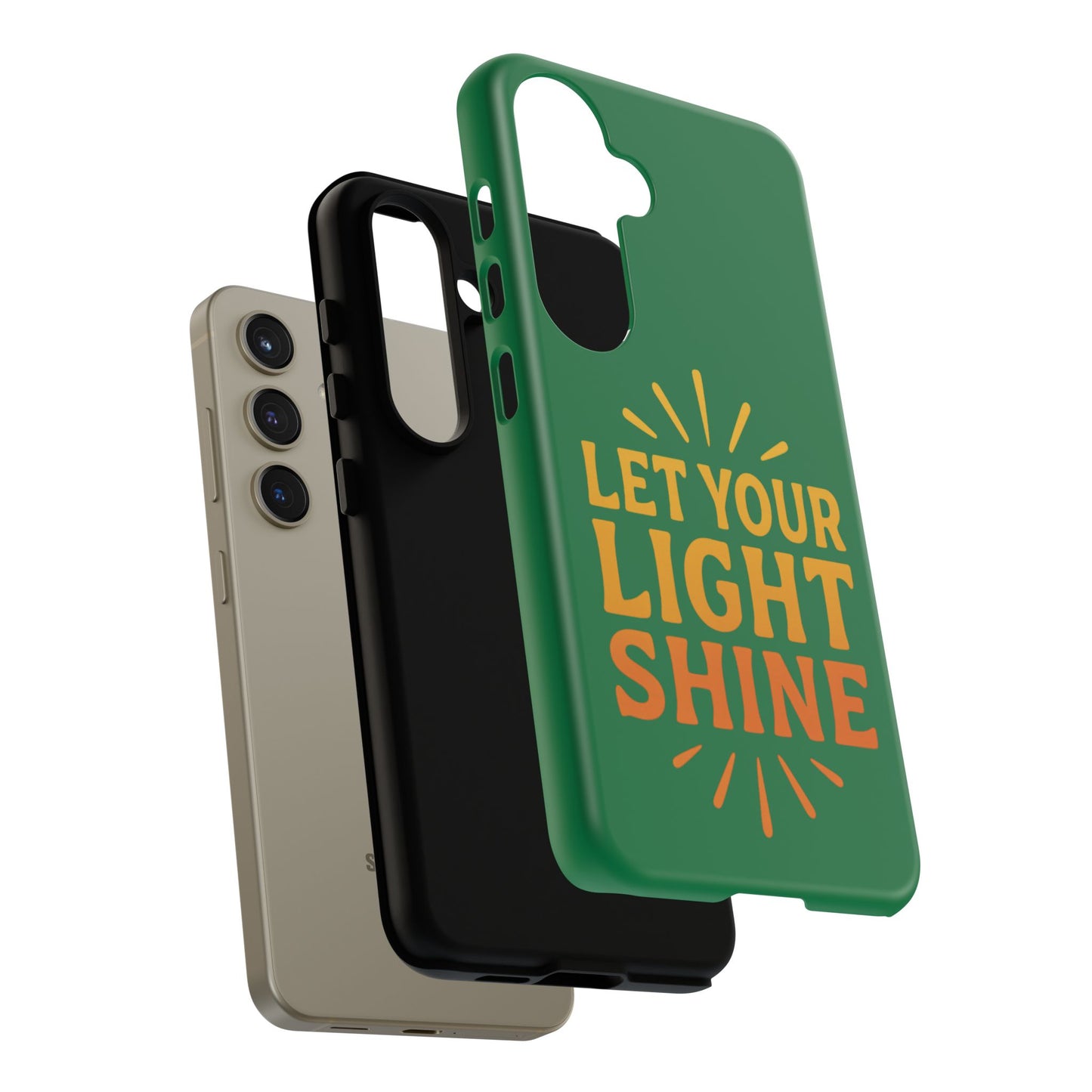 Inspirational Phone Case - 'Let Your Light Shine'