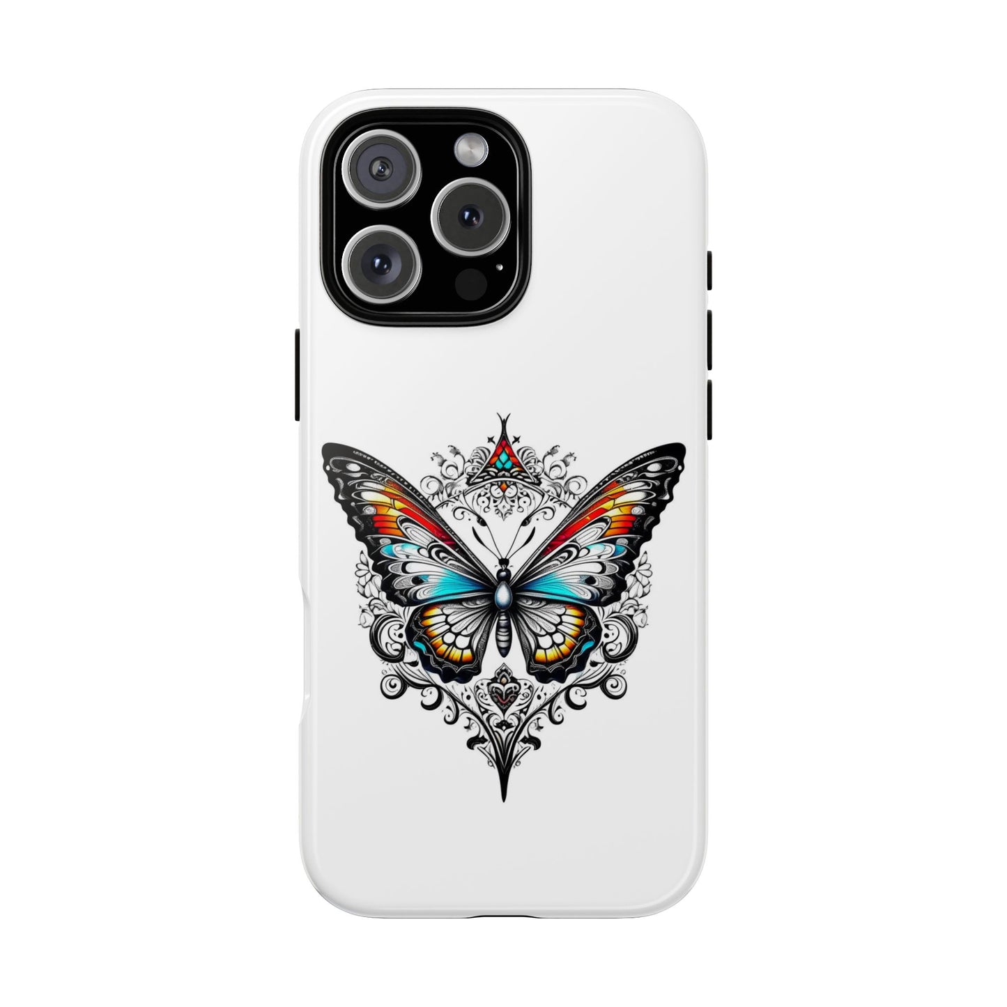 Butterfly Tough Case - Stylish Phone Protection