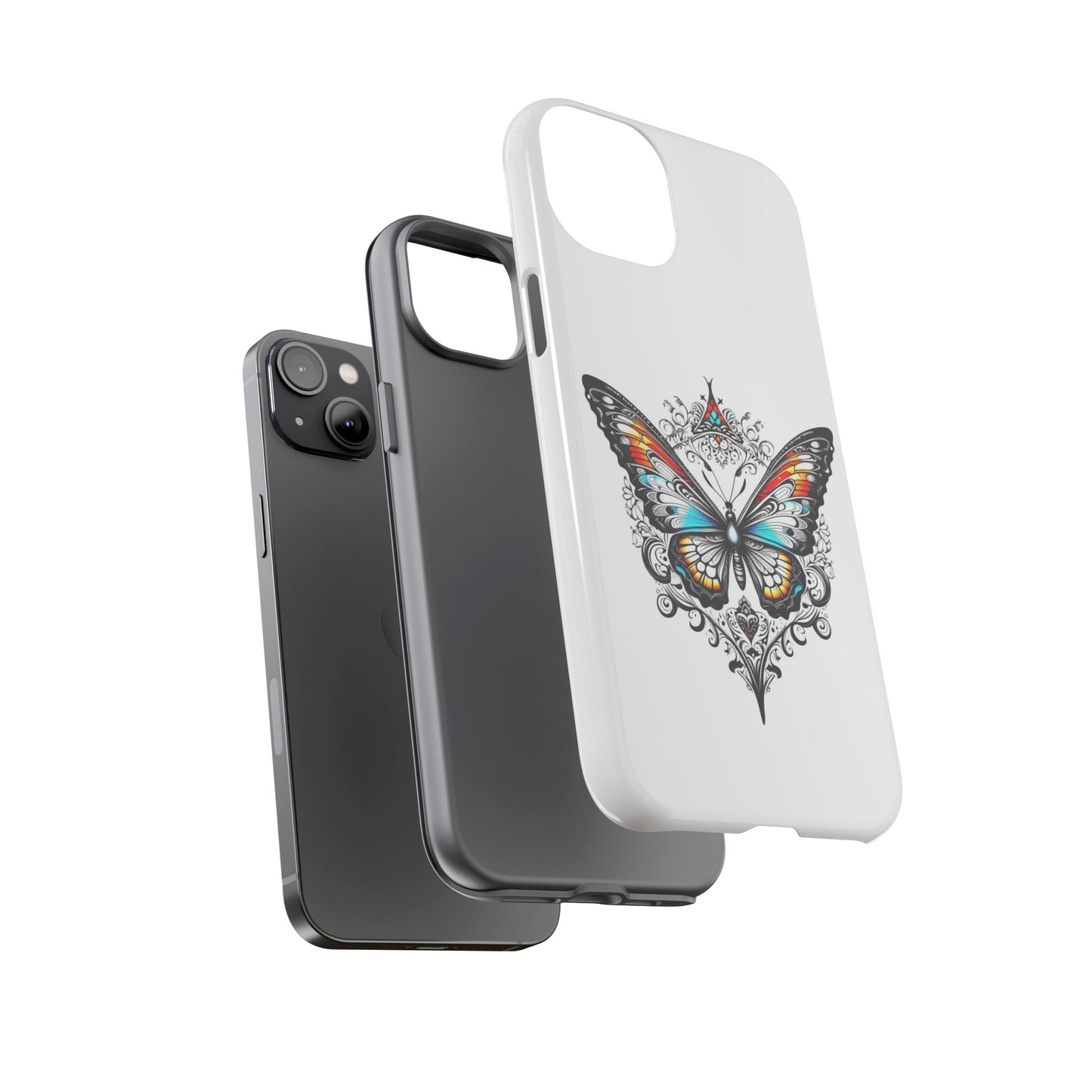 Butterfly Tough Case - Stylish Phone Protection