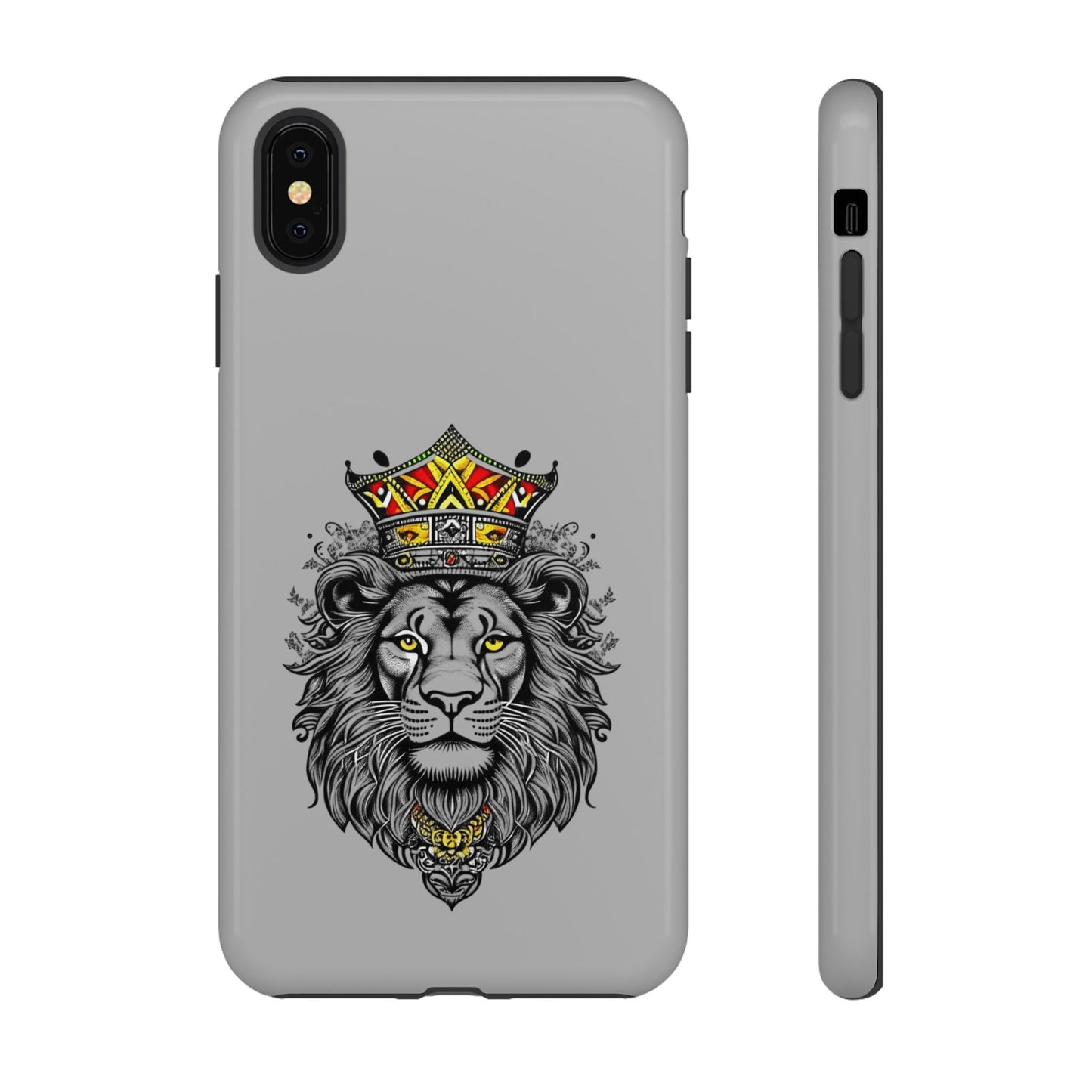 Lion King Phone Case - Tough Cases with Royal Crown Design