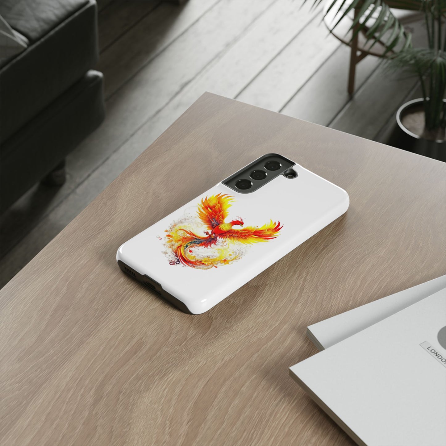 Phoenix Flame Phone Case - Tough & Stylish Protection