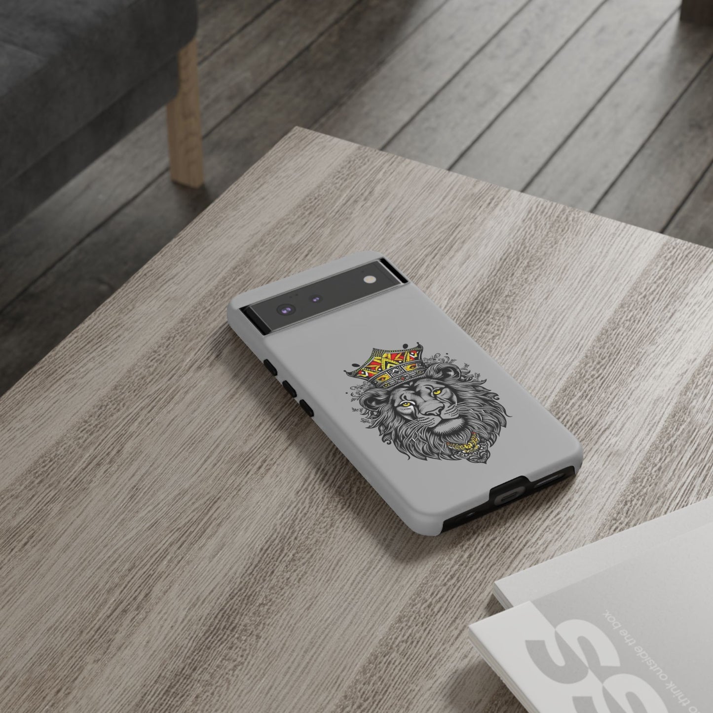 Lion King Phone Case - Tough Cases with Royal Crown Design