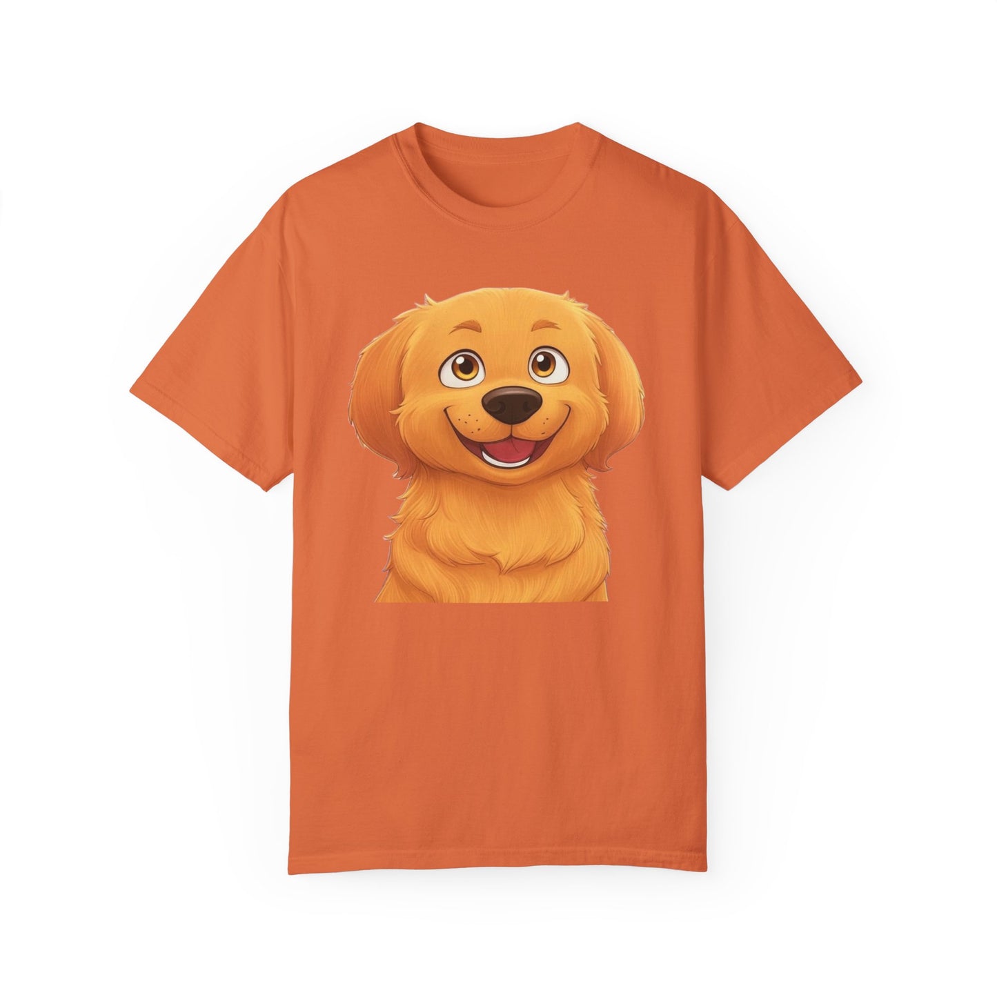 Cute Golden Retriever Graphic Unisex T-Shirt