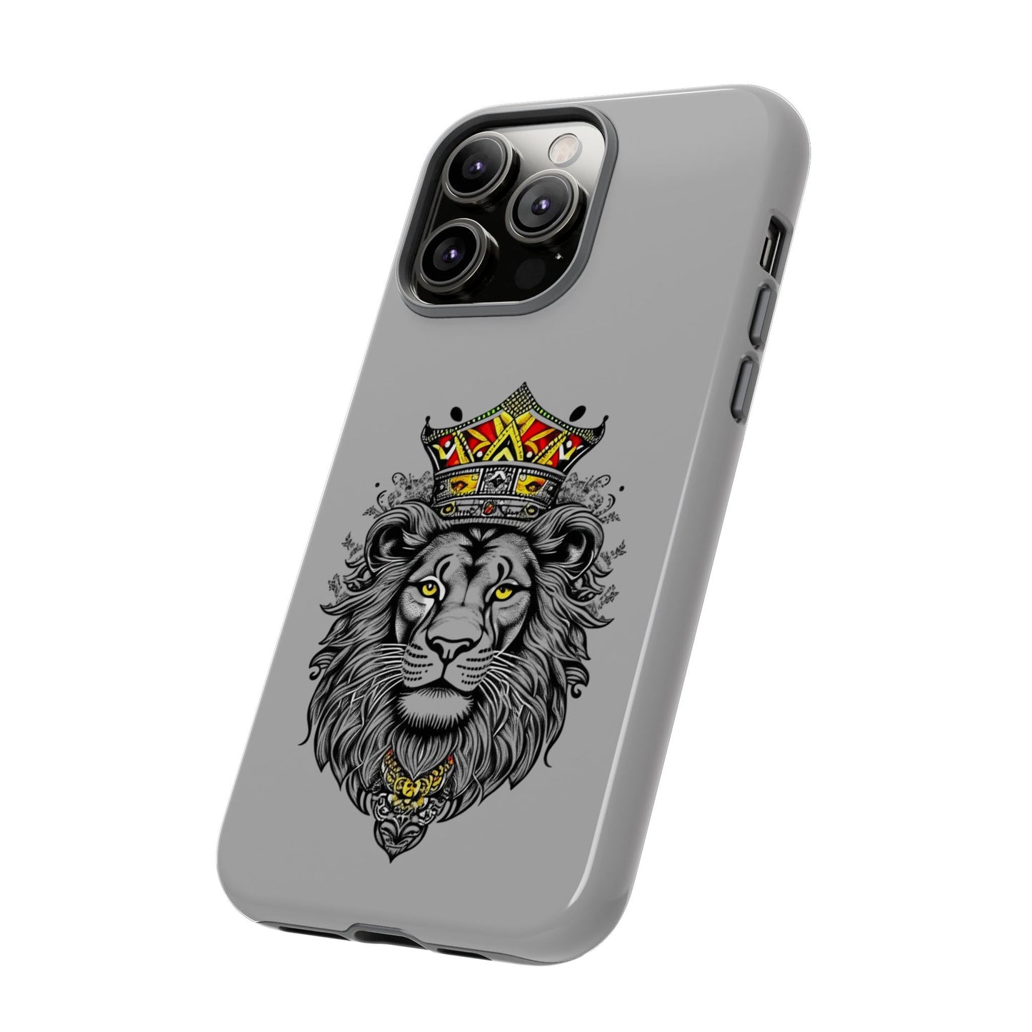 Lion King Phone Case - Tough Cases with Royal Crown Design