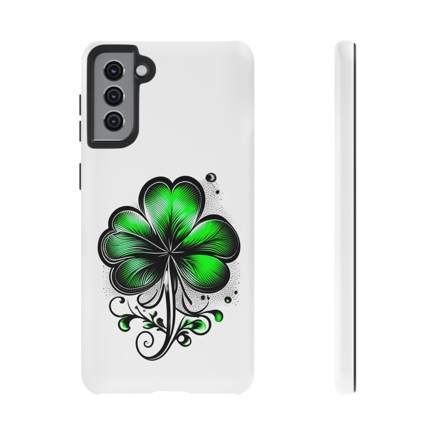 St. Patrick's Day Shamrock Phone Case - Tough & Stylish