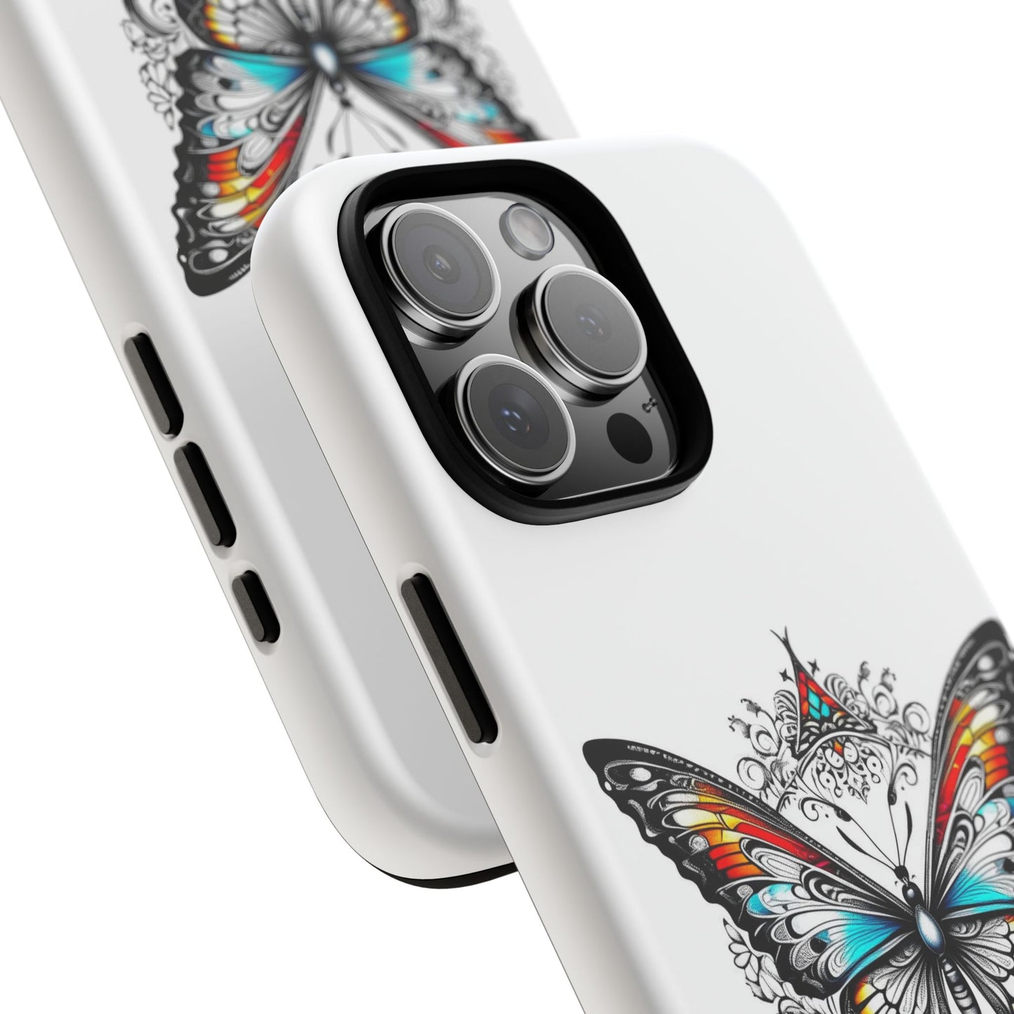 Butterfly Tough Case - Stylish Phone Protection