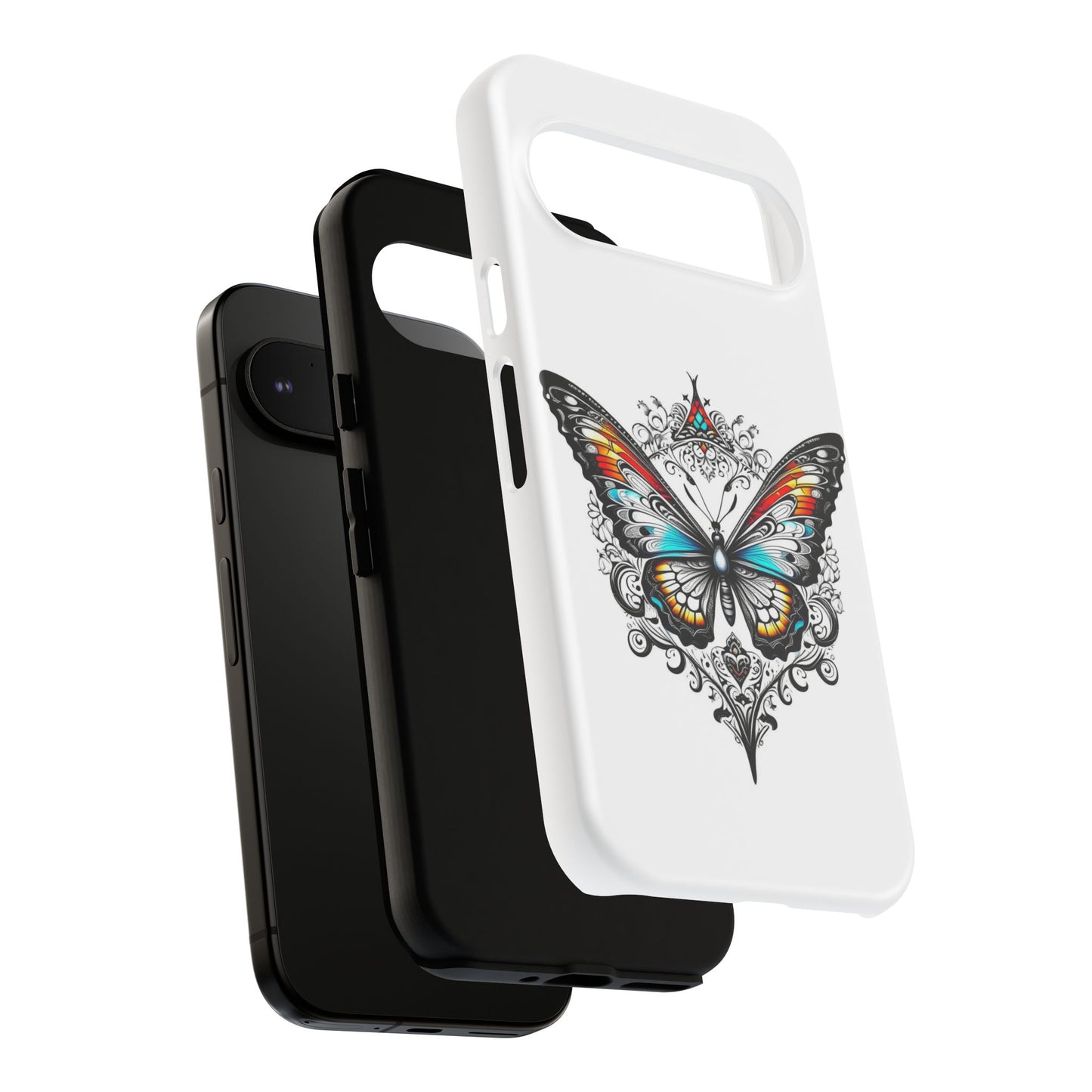 Butterfly Tough Case - Stylish Phone Protection