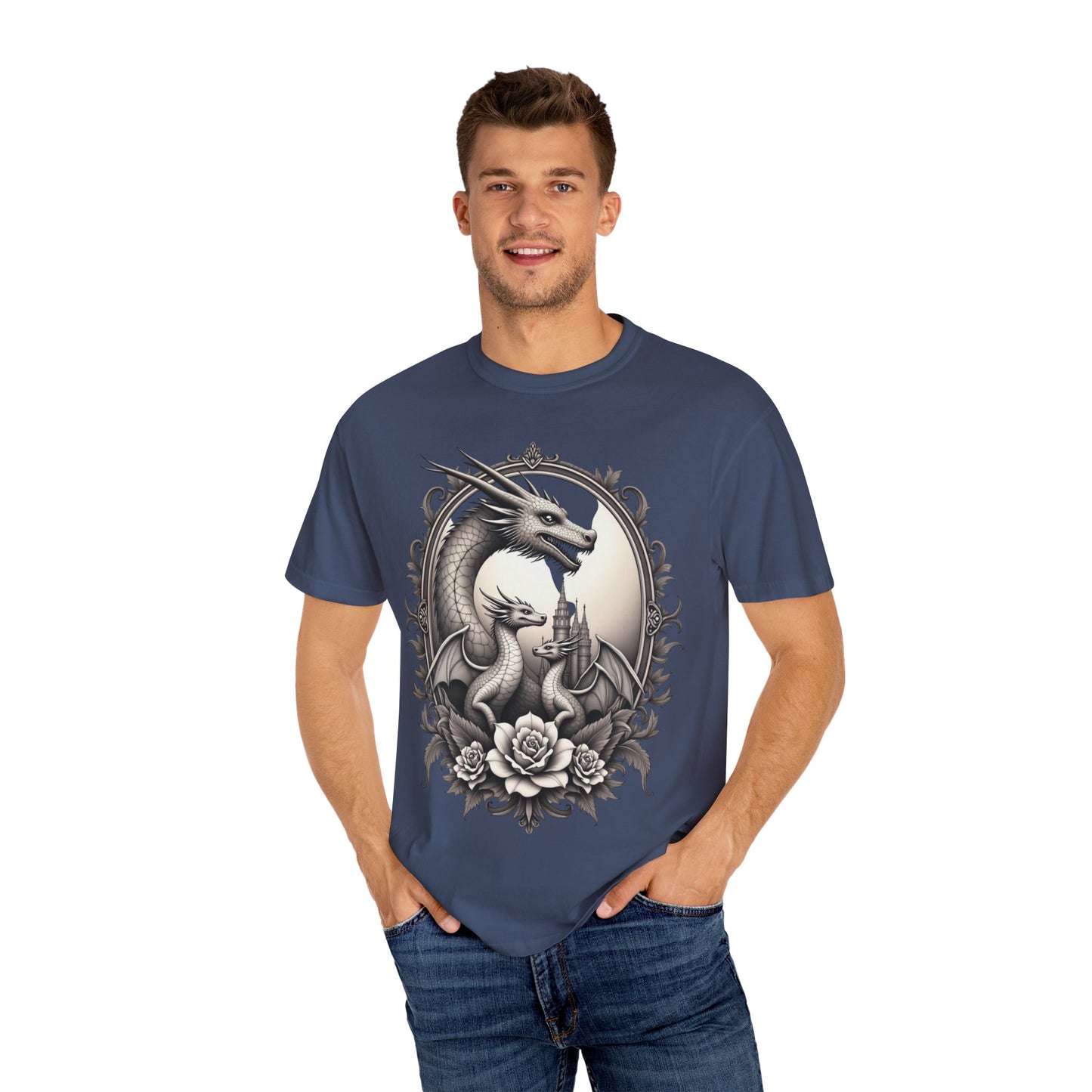 Fantasy Dragon T-Shirt for Unique Style Enthusiasts