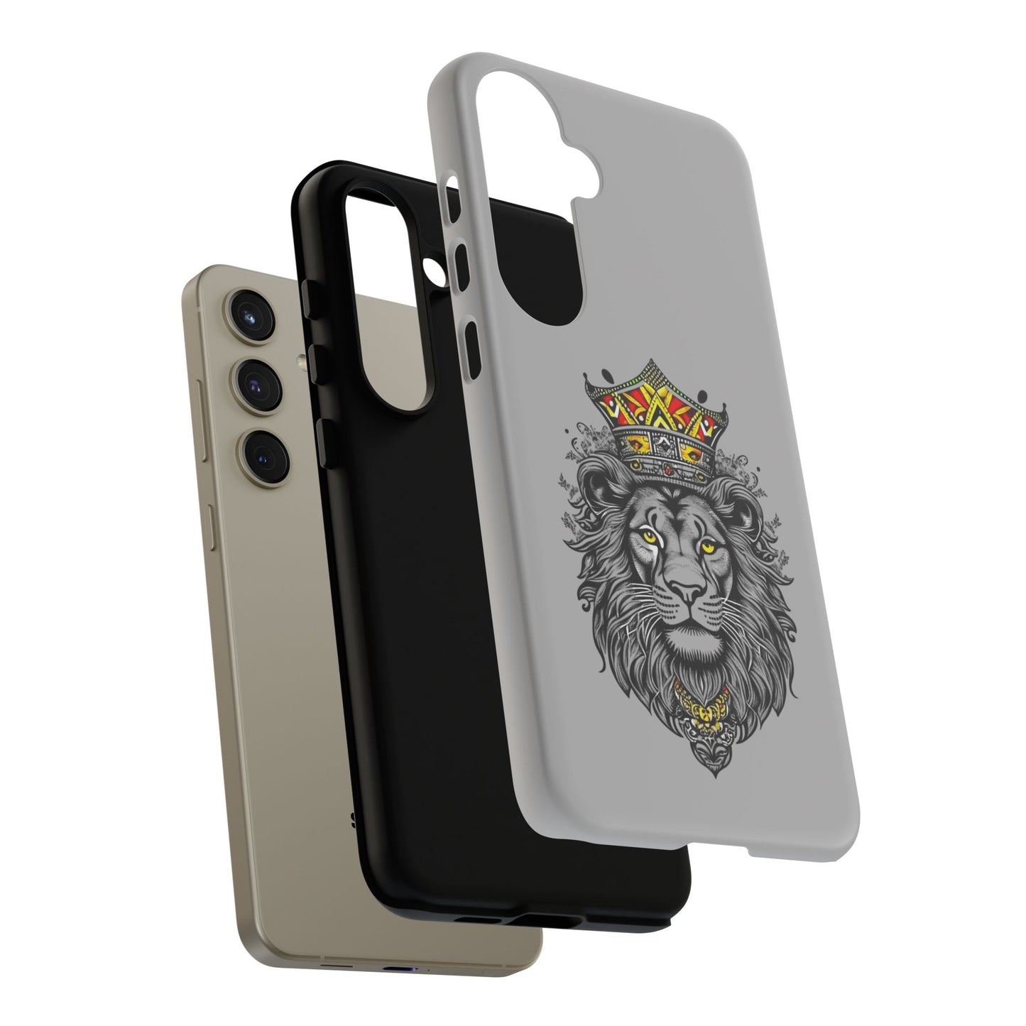Lion King Phone Case - Tough Cases with Royal Crown Design