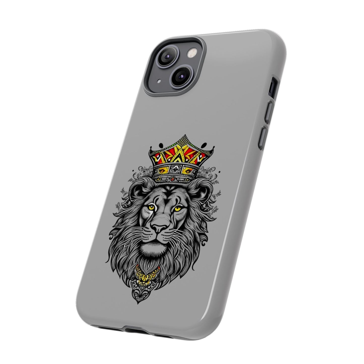 Lion King Phone Case - Tough Cases with Royal Crown Design