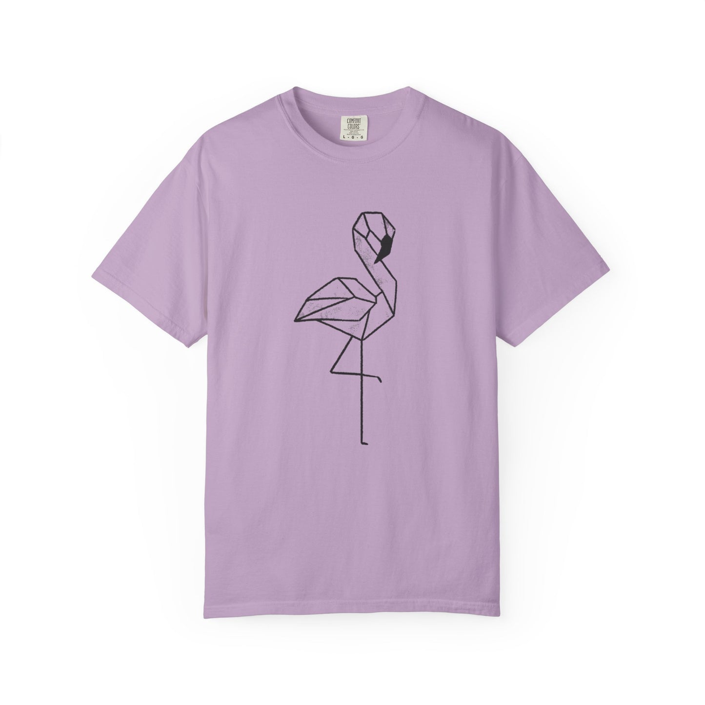 Flamingo Origami Unisex T-shirt