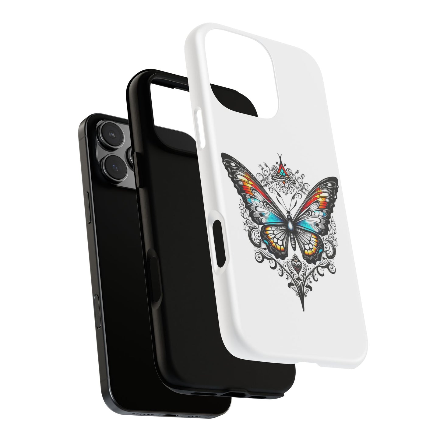 Butterfly Tough Case - Stylish Phone Protection
