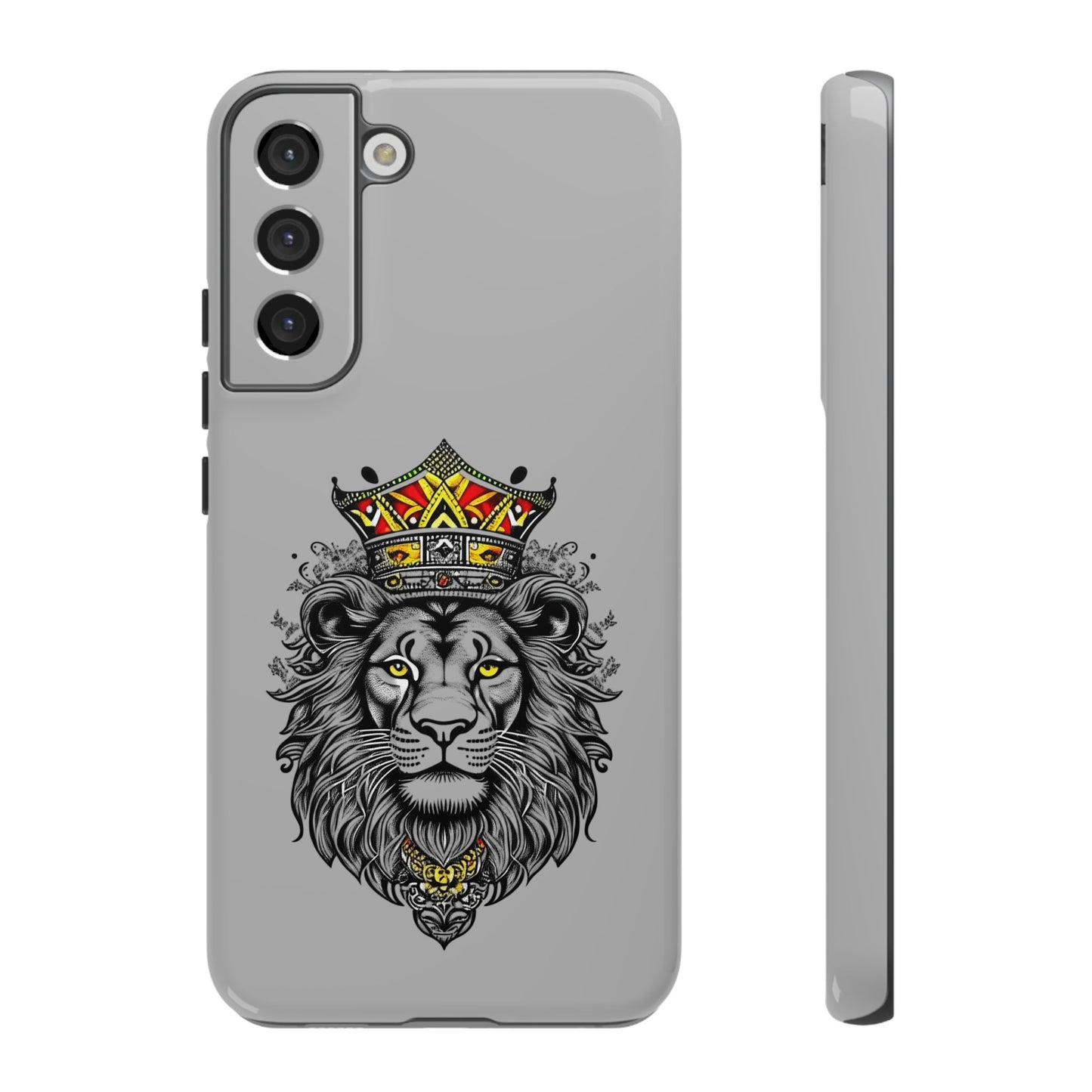 Lion King Phone Case - Tough Cases with Royal Crown Design
