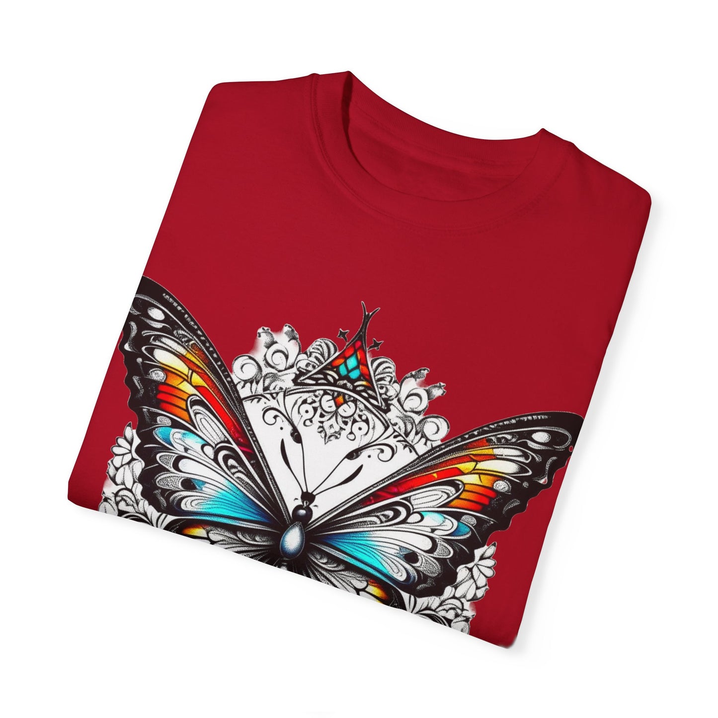 Colorful Butterfly Graphic Unisex T-Shirt - Perfect for Nature Lovers and Special Occasions