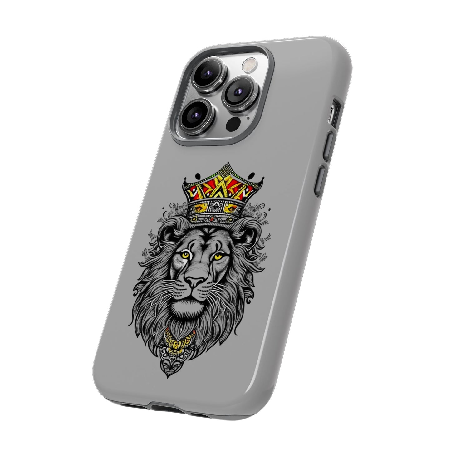 Lion King Phone Case - Tough Cases with Royal Crown Design