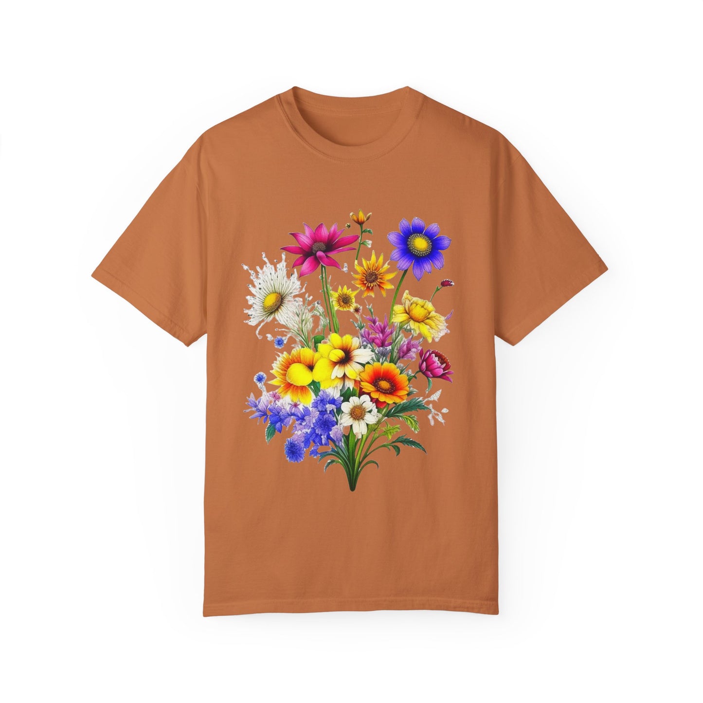 Floral Bouquet Unisex T-Shirt – Perfect for Spring Celebrations
