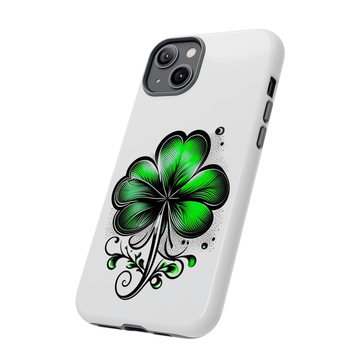 St. Patrick's Day Shamrock Phone Case - Tough & Stylish
