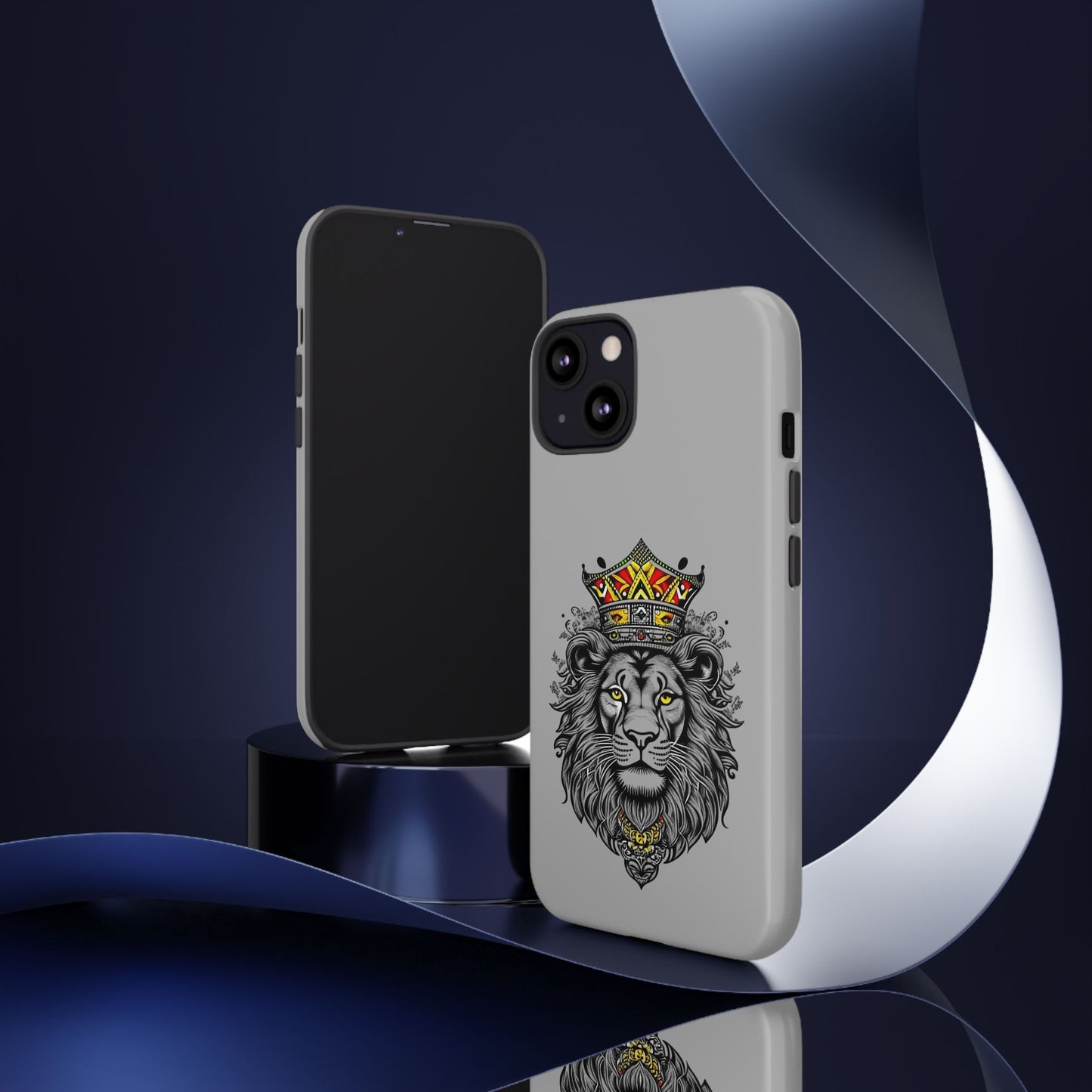 Lion King Phone Case - Tough Cases with Royal Crown Design