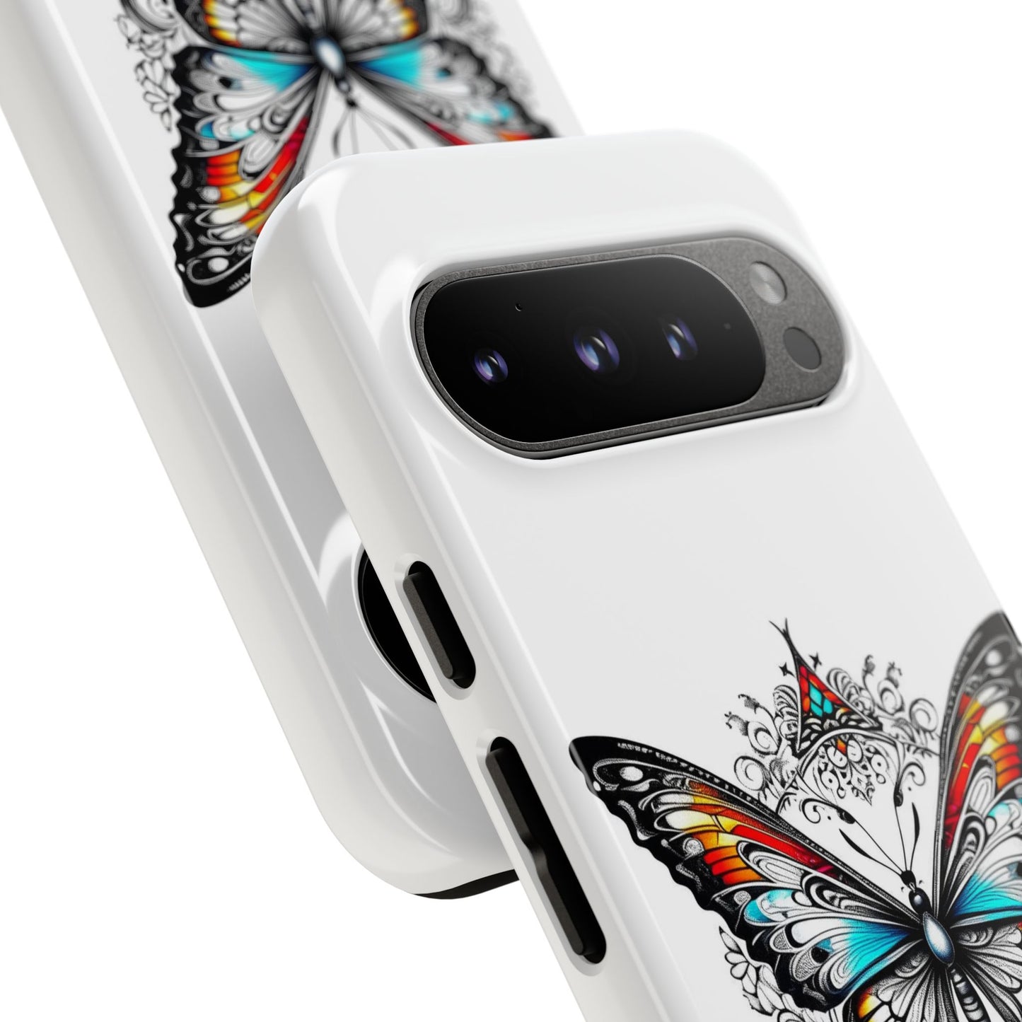 Butterfly Tough Case - Stylish Phone Protection