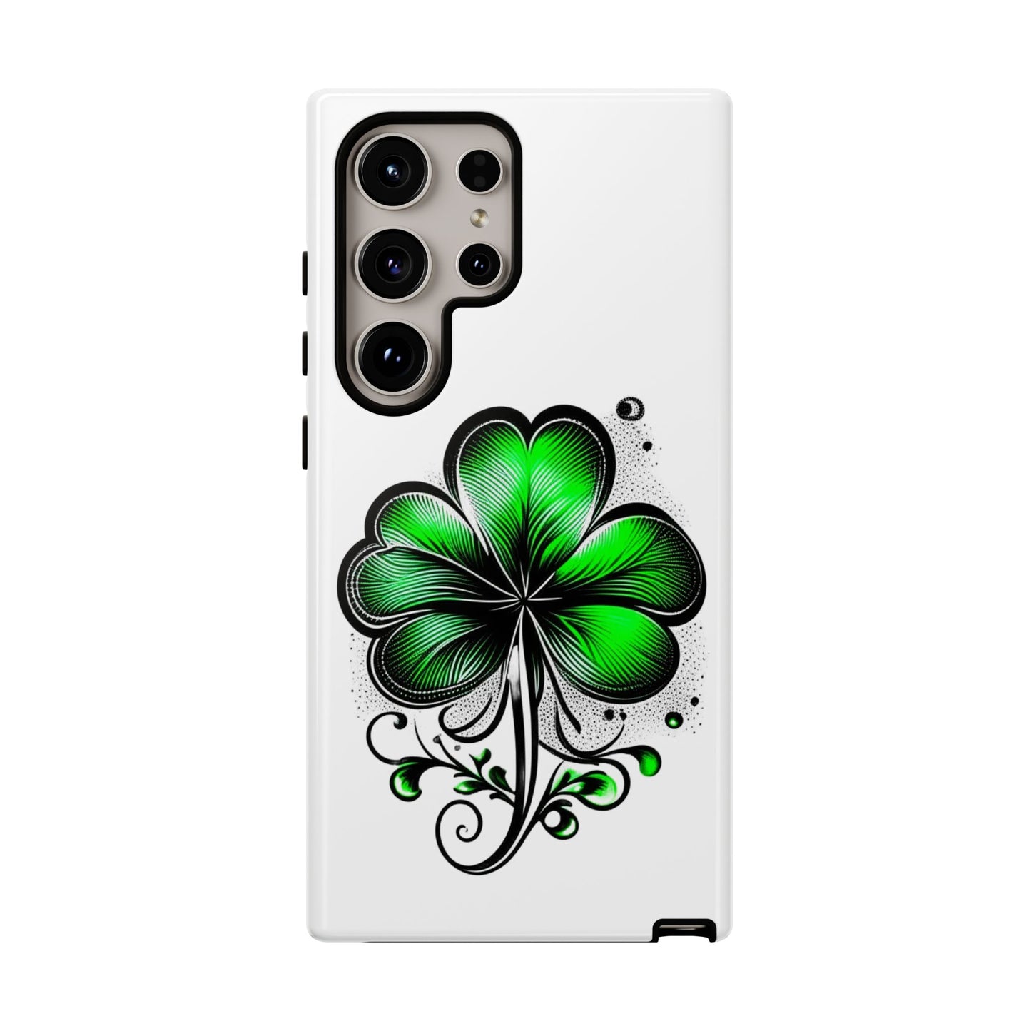 St. Patrick's Day Shamrock Phone Case - Tough & Stylish