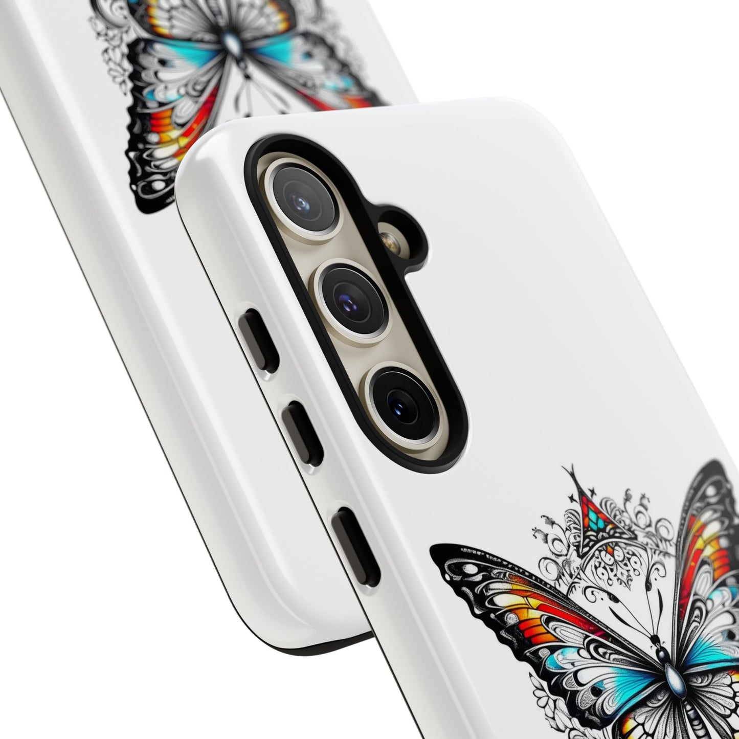 Butterfly Tough Case - Stylish Phone Protection