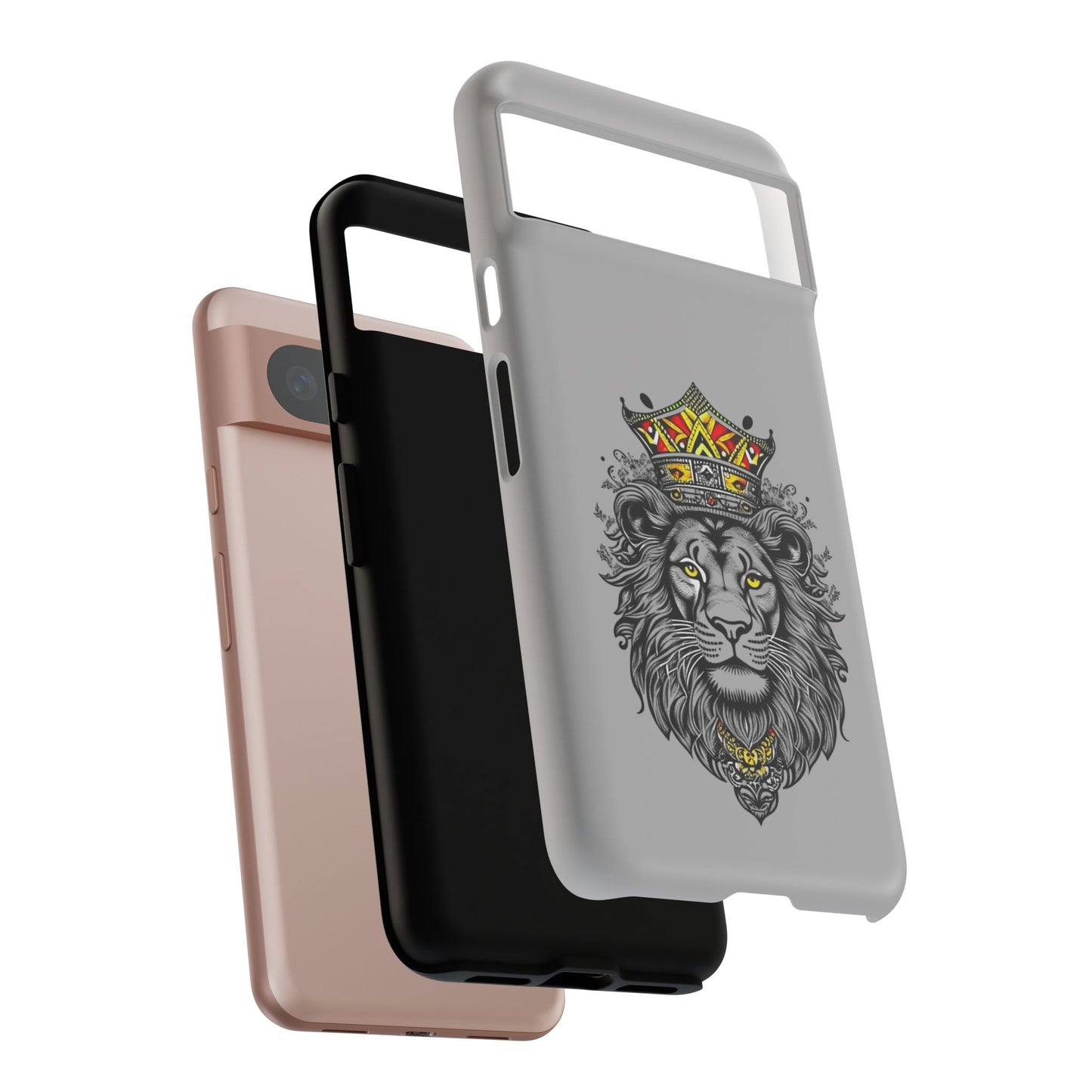 Lion King Phone Case - Tough Cases with Royal Crown Design