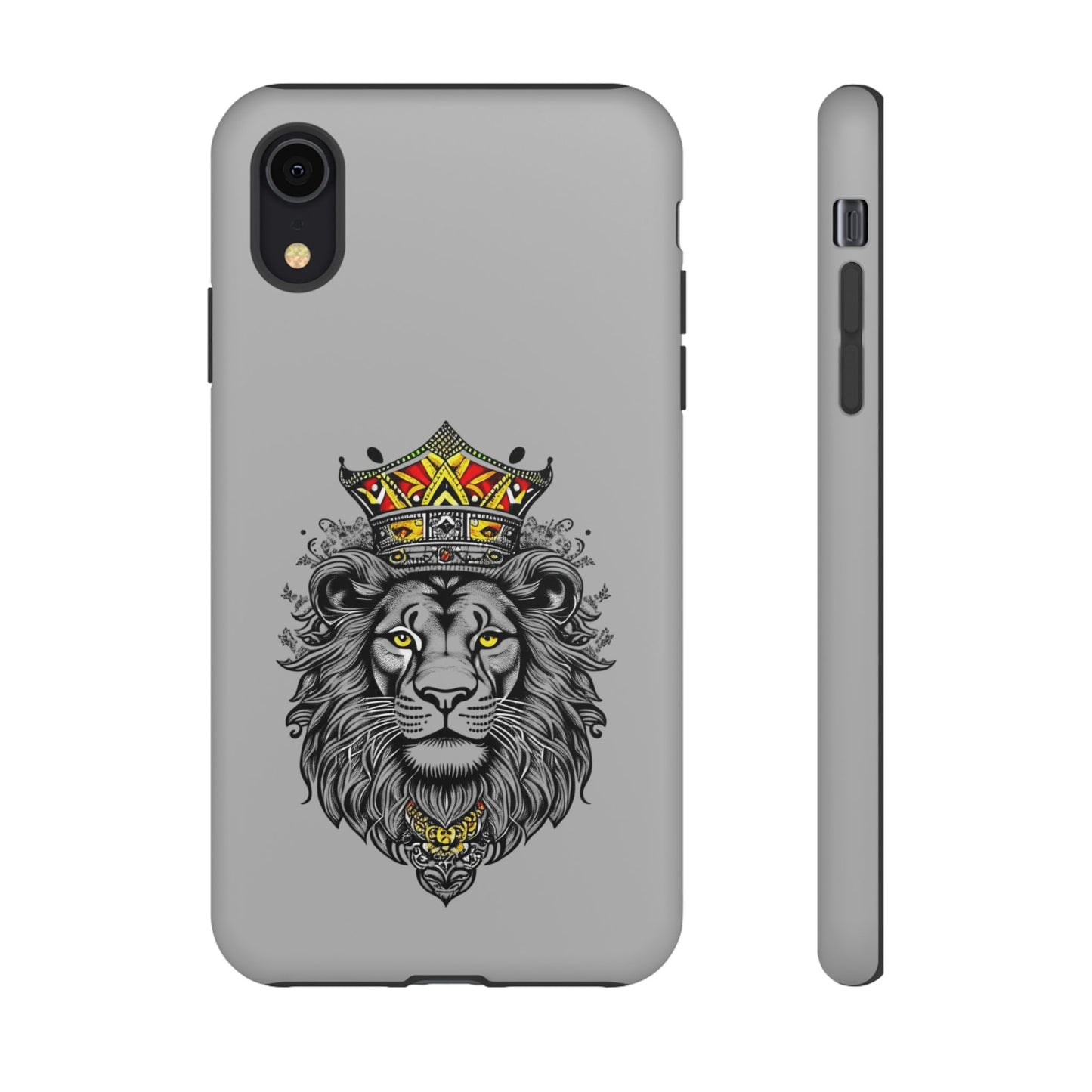 Lion King Phone Case - Tough Cases with Royal Crown Design