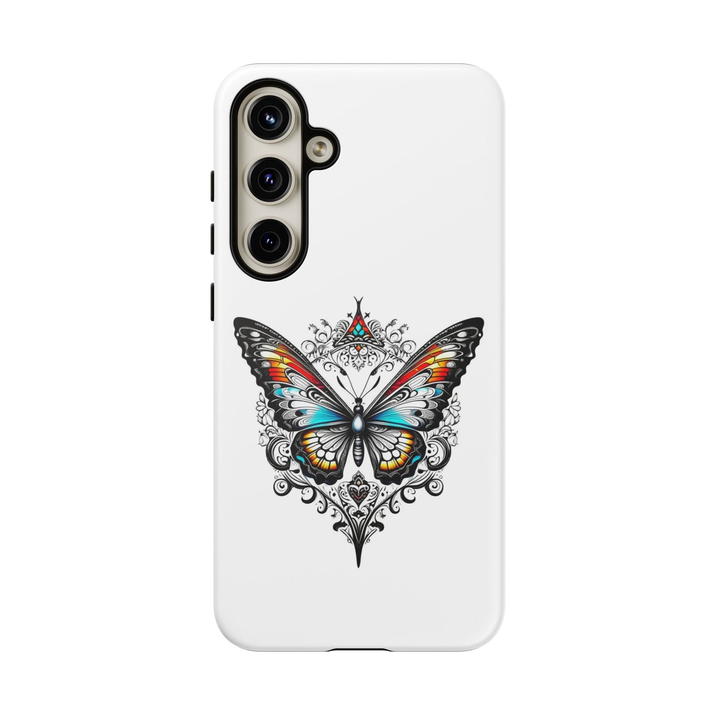 Butterfly Tough Case - Stylish Phone Protection
