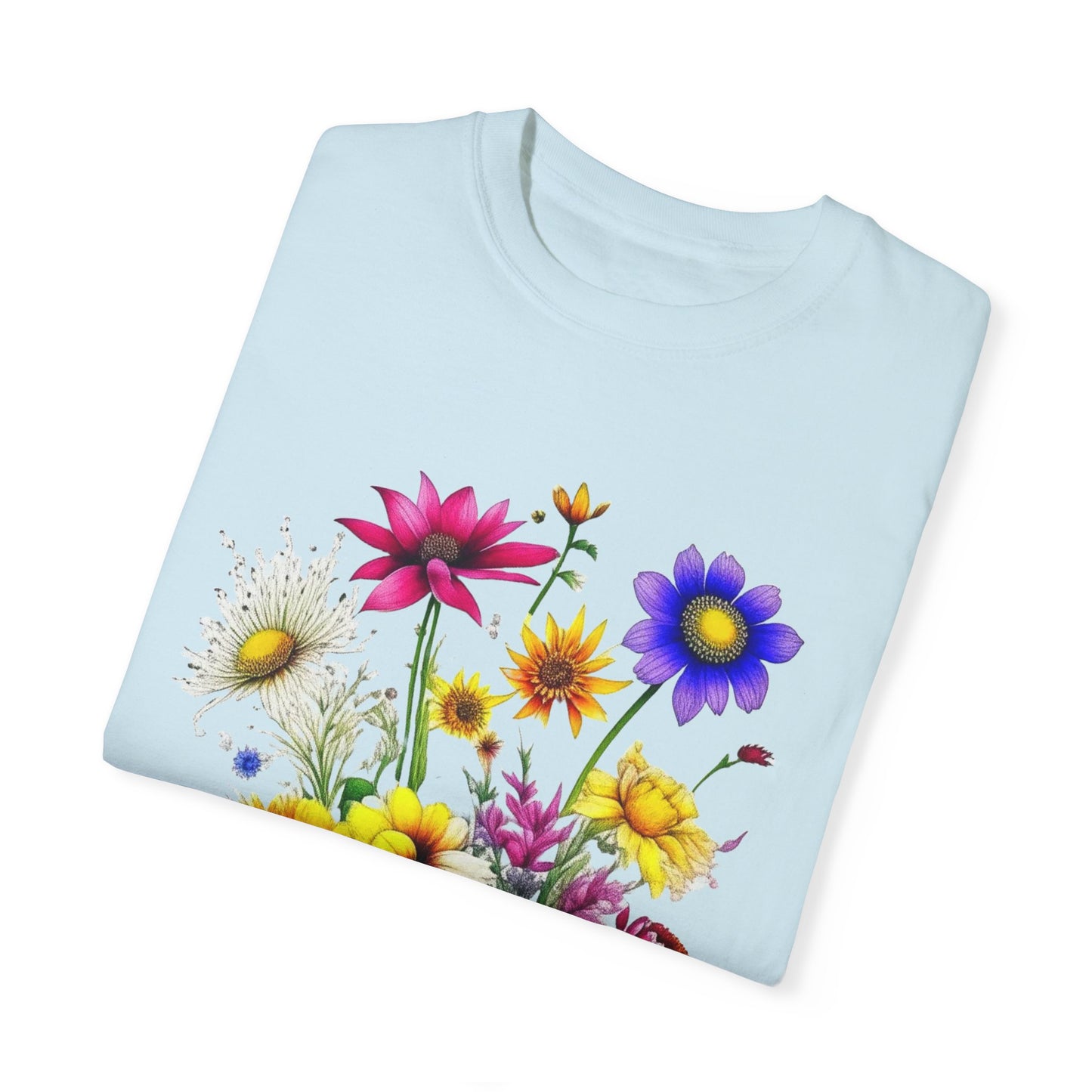 Floral Bouquet Unisex T-Shirt – Perfect for Spring Celebrations