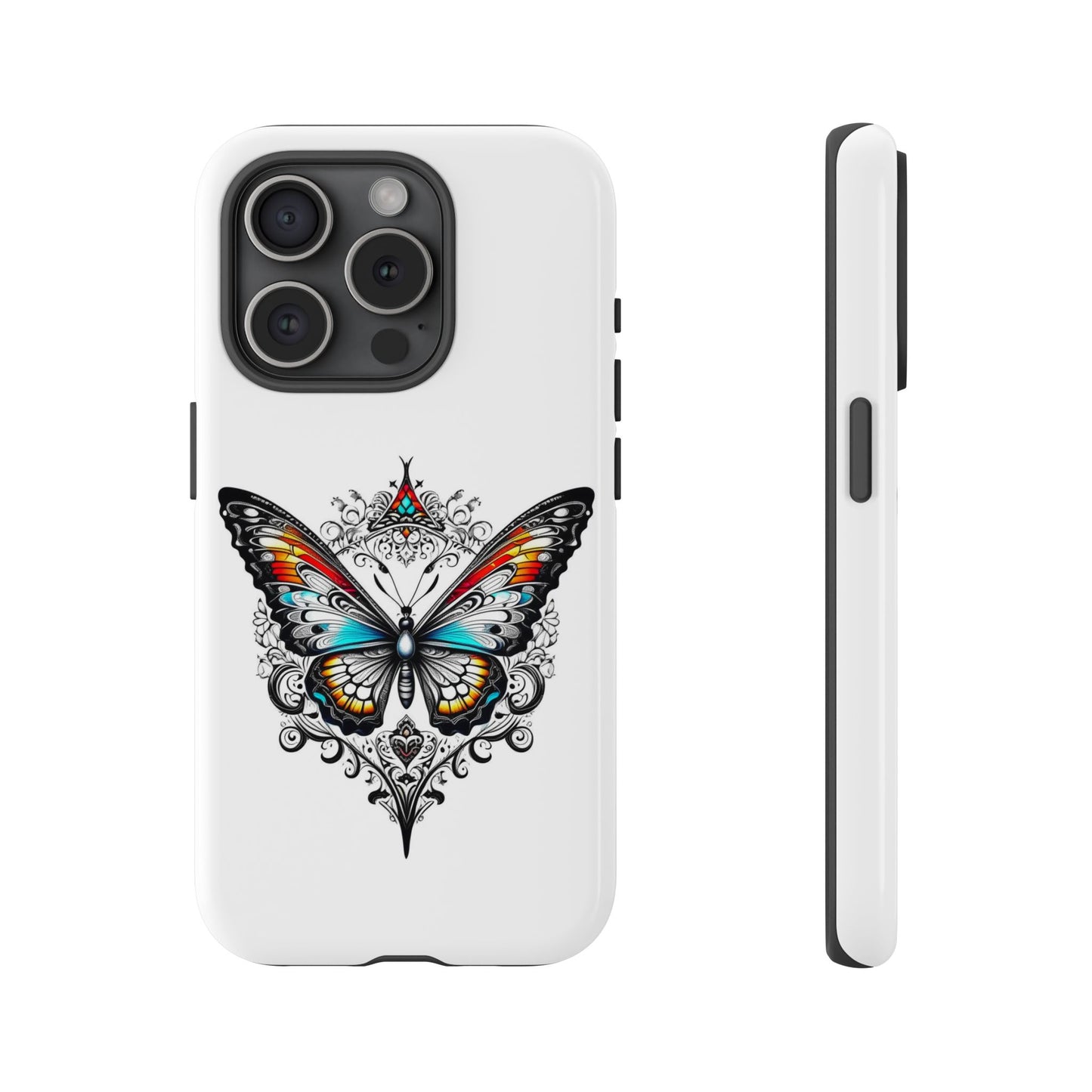 Butterfly Tough Case - Stylish Phone Protection