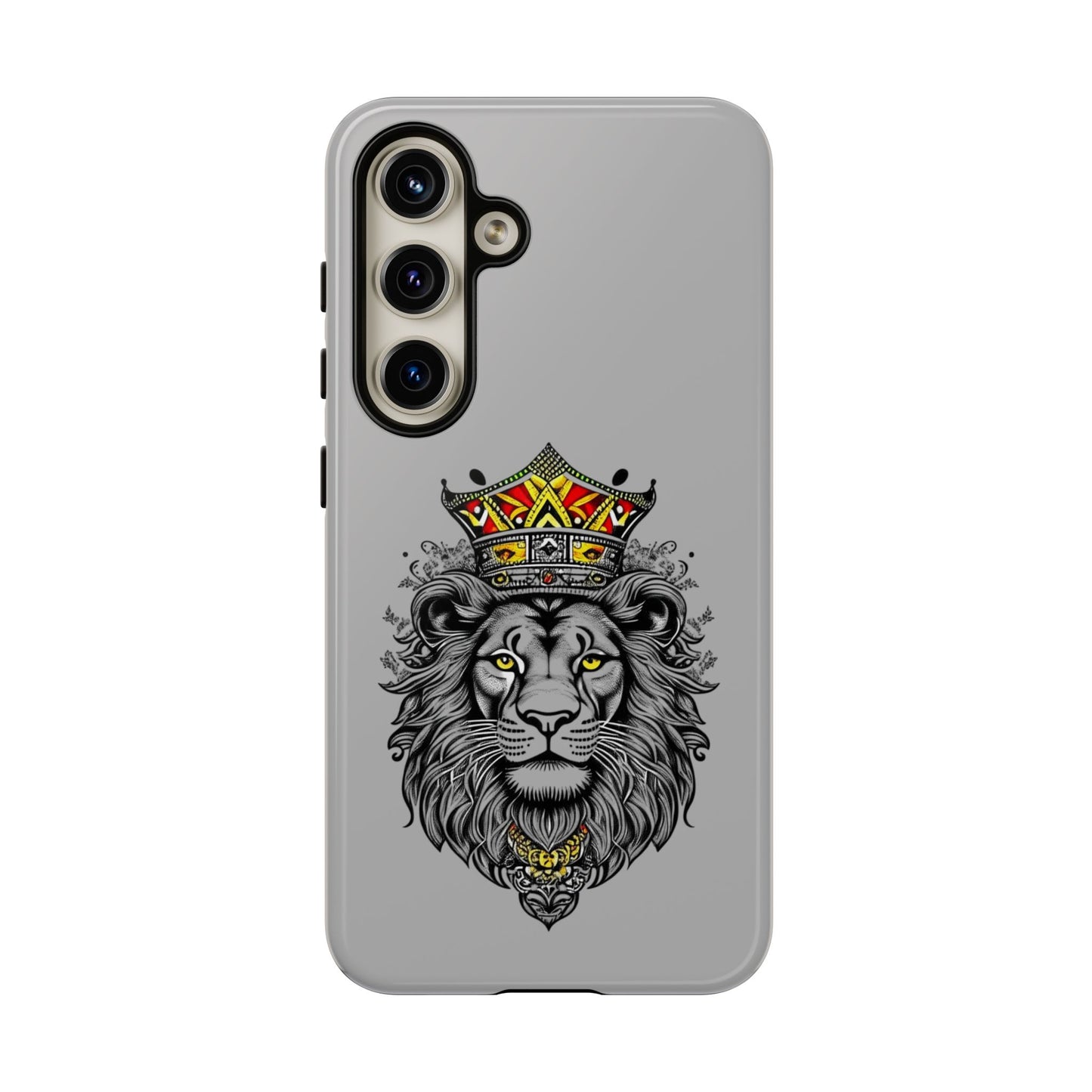 Lion King Phone Case - Tough Cases with Royal Crown Design