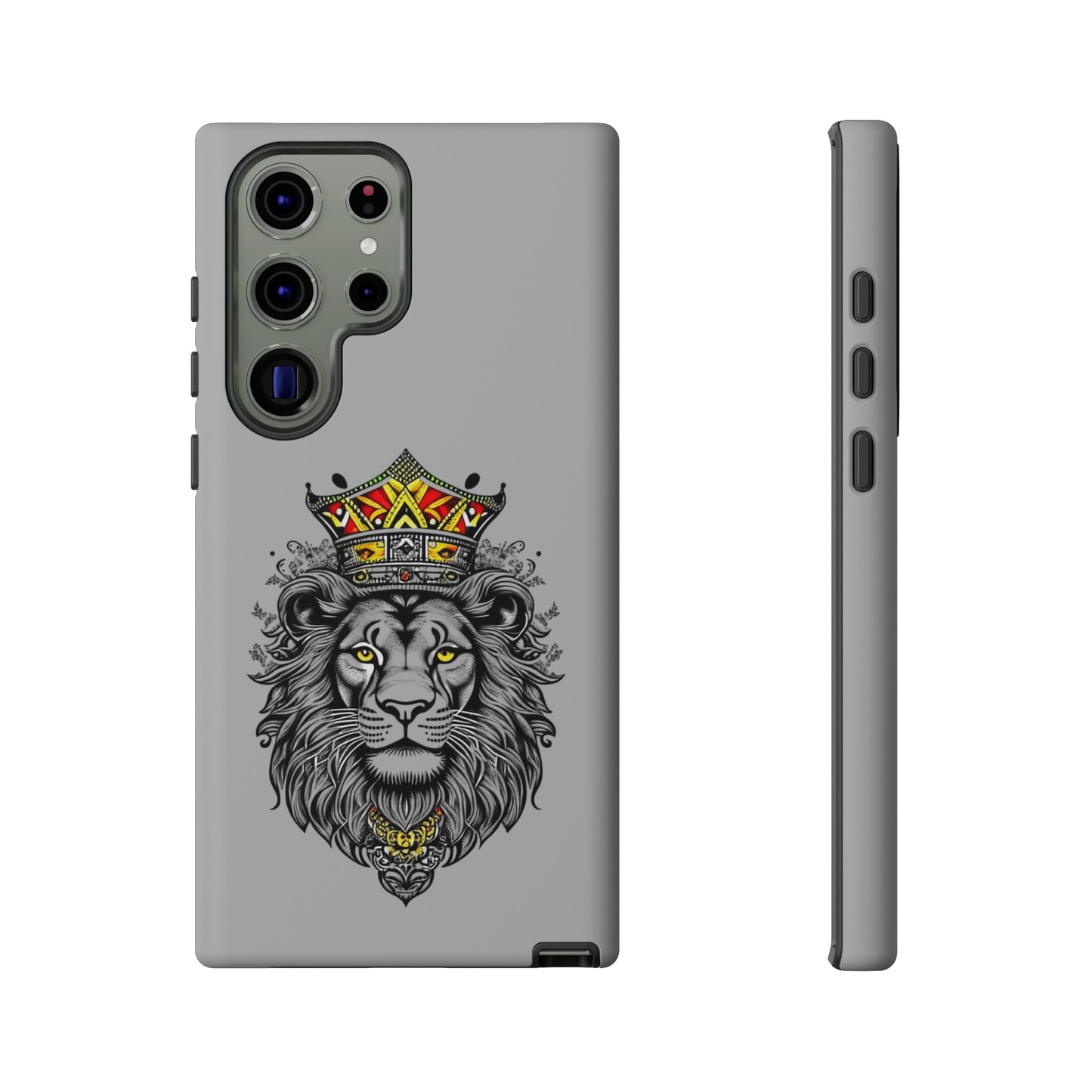 Lion King Phone Case - Tough Cases with Royal Crown Design