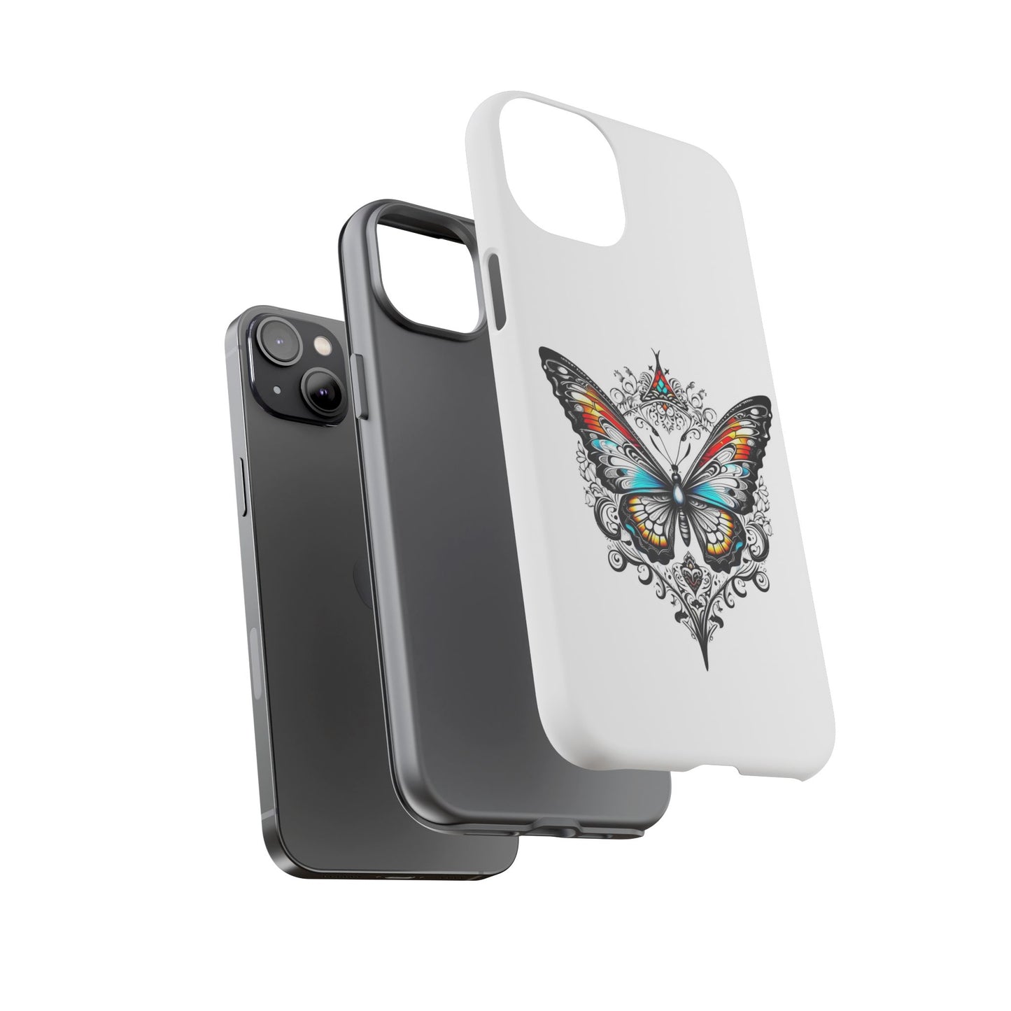 Butterfly Tough Case - Stylish Phone Protection