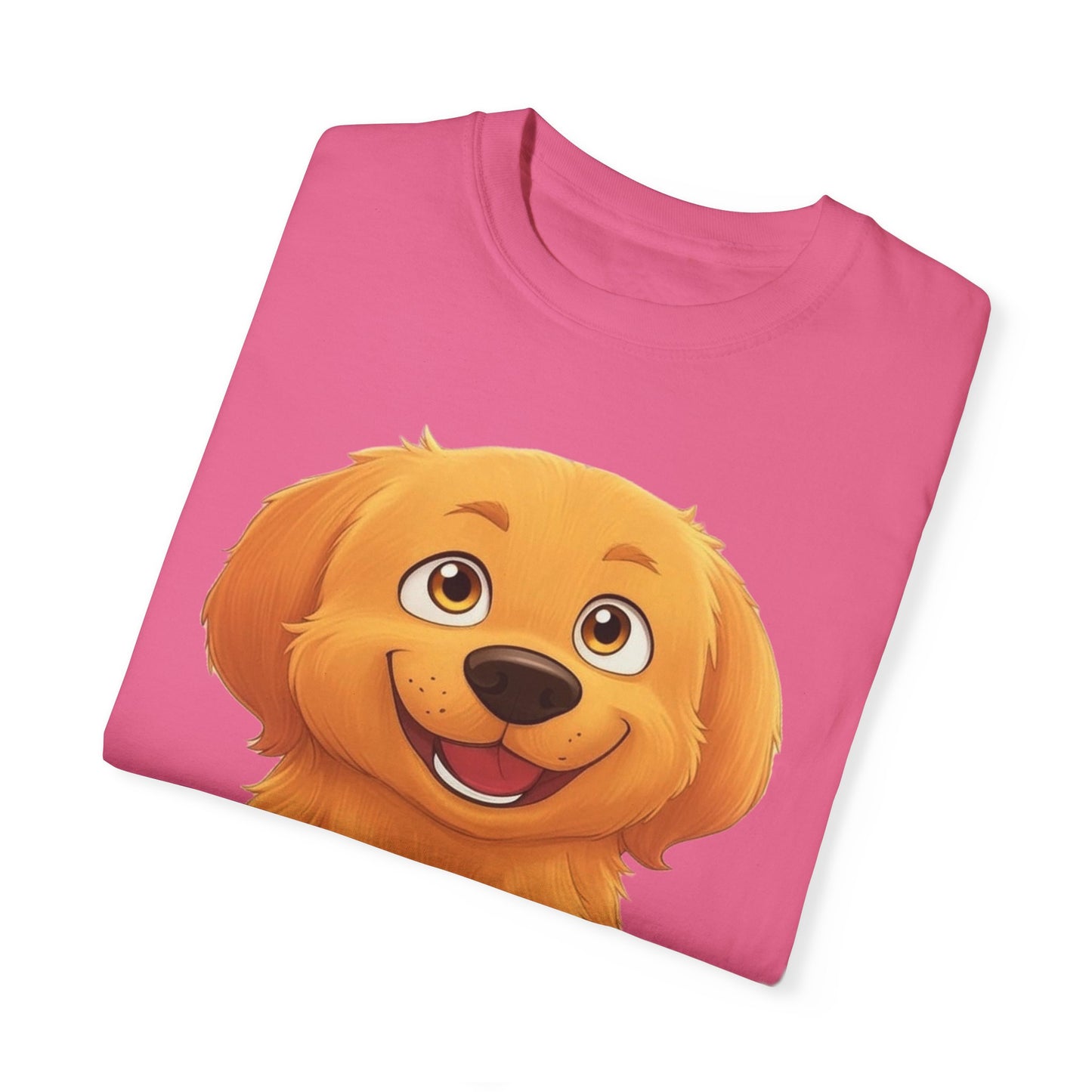 Cute Golden Retriever Graphic Unisex T-Shirt