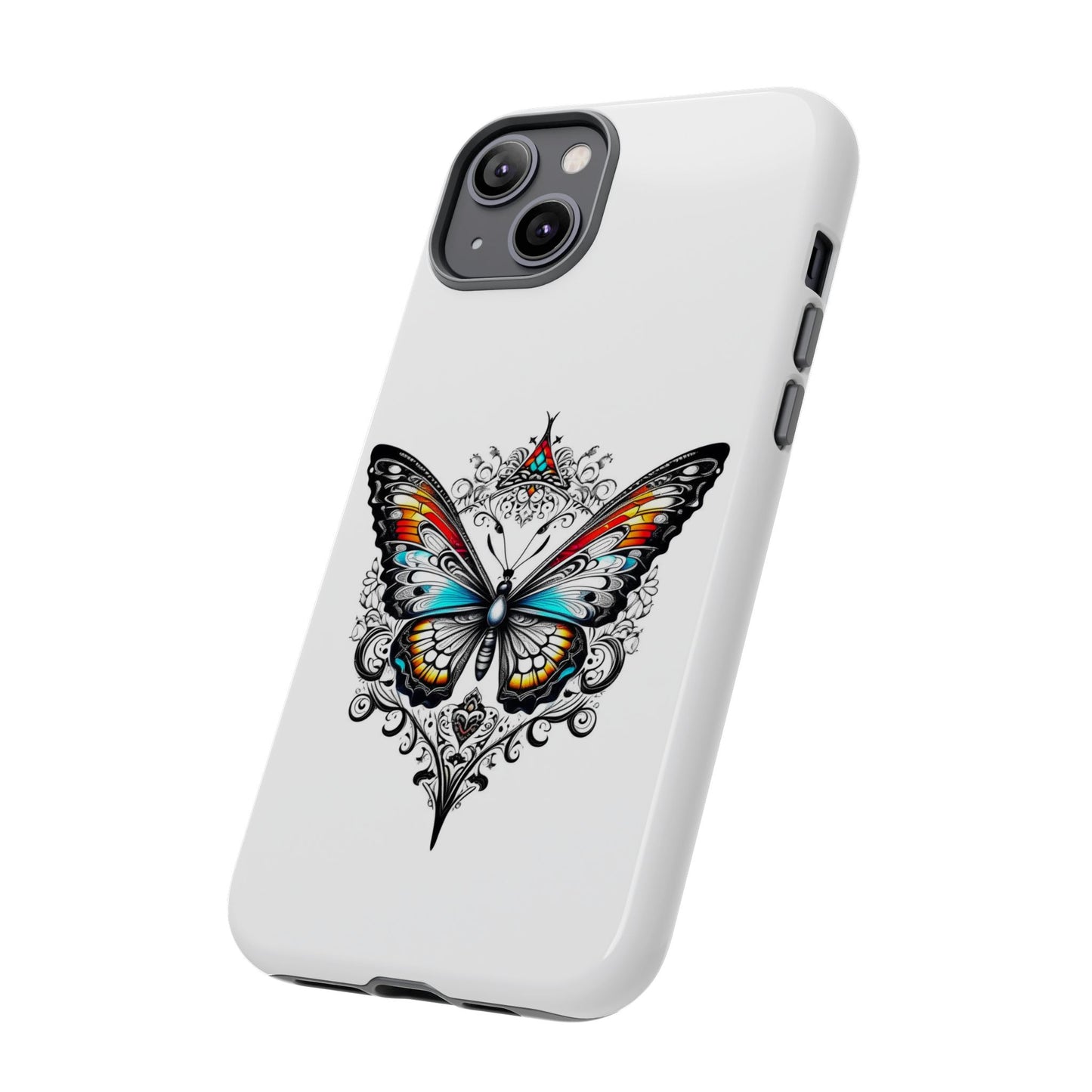 Butterfly Tough Case - Stylish Phone Protection