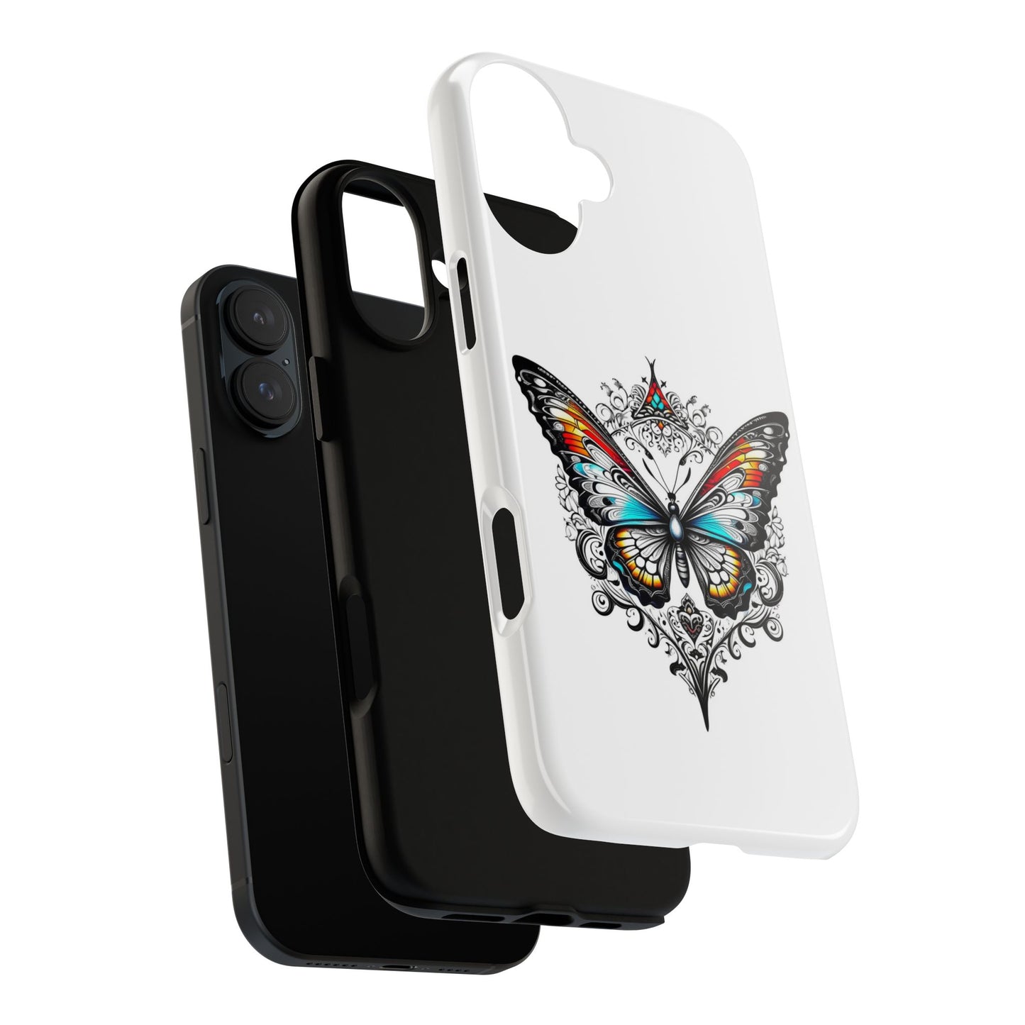 Butterfly Tough Case - Stylish Phone Protection