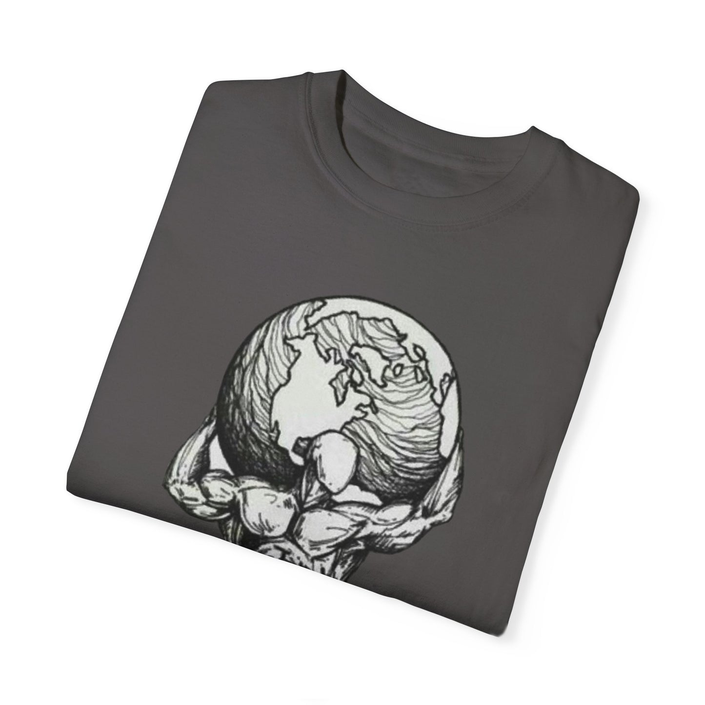 Atlas Earth Graphic Unisex T-Shirt - Comfortable Casual Wear for Nature Lovers