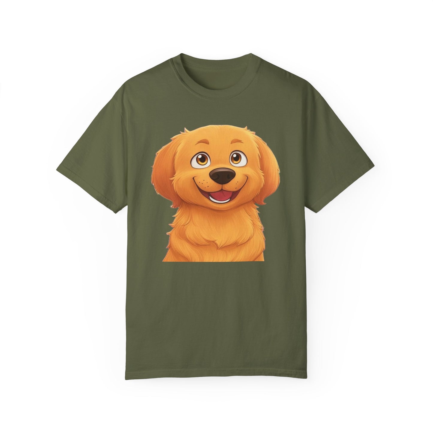 Cute Golden Retriever Graphic Unisex T-Shirt