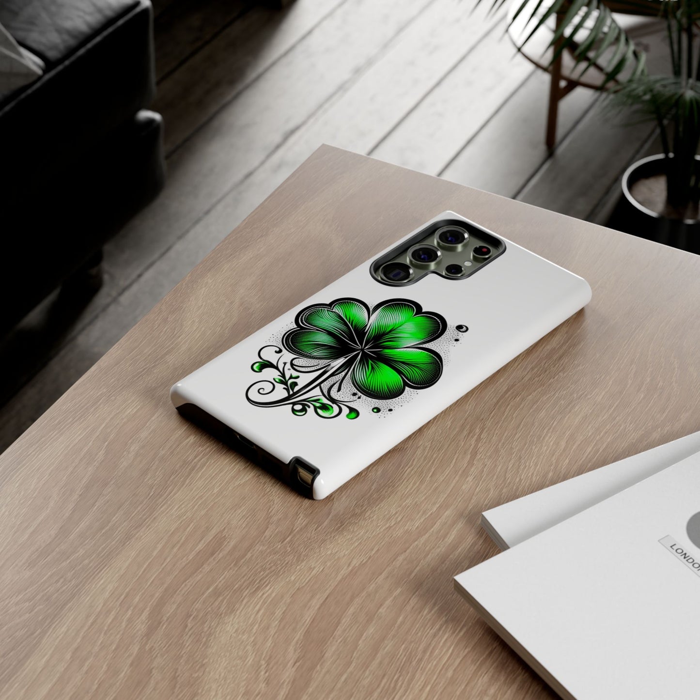St. Patrick's Day Shamrock Phone Case - Tough & Stylish